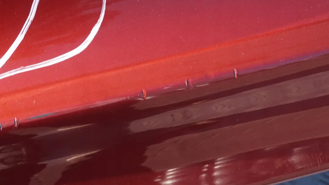 BMW 1 Series E82 E88 Trim Panel Bumper Rear Sedonarot Sedona Red - A79 - SKU 0036627-SED - Part number 0036627