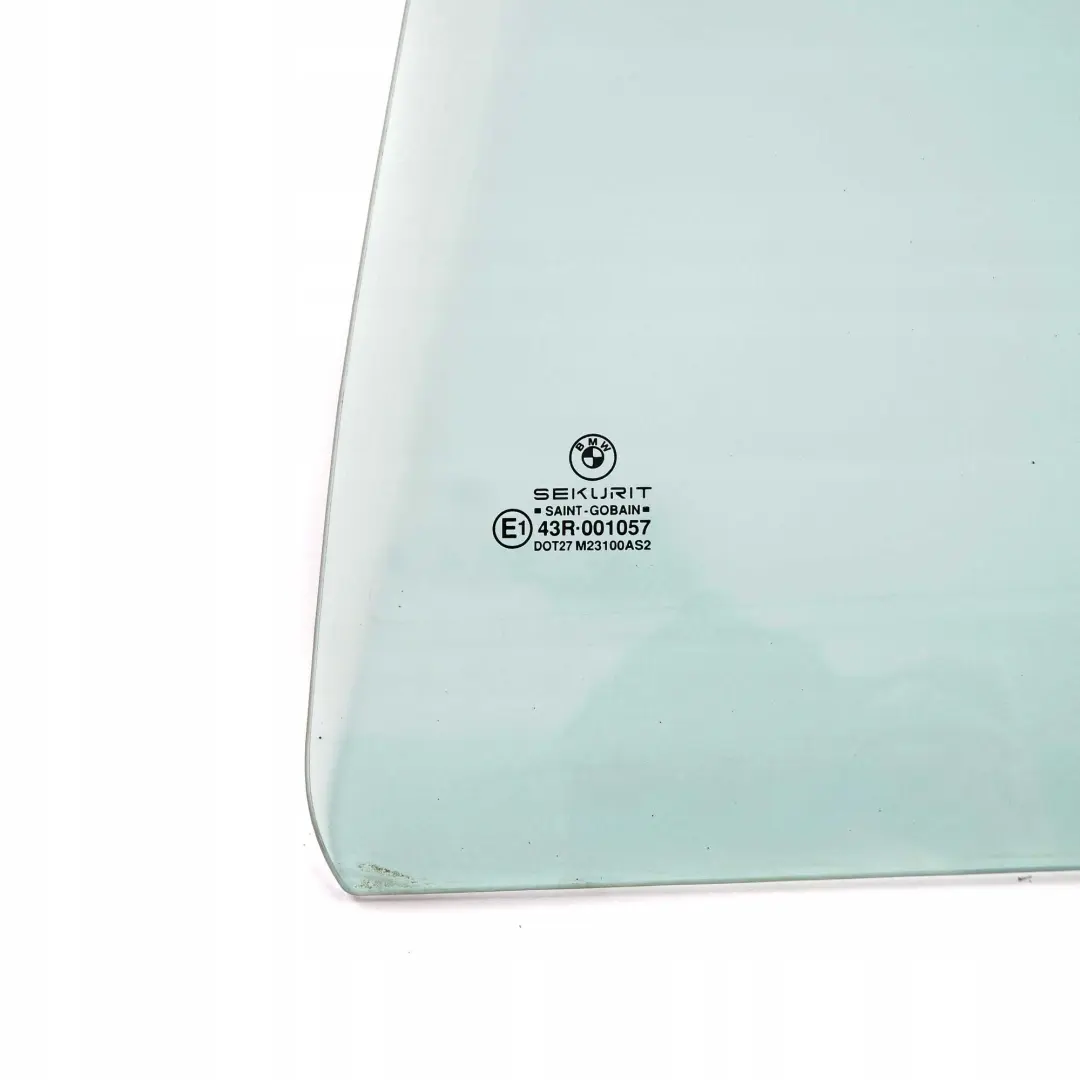 BMW 3 E36 Berlina Touring Puerta Trasera Izquierda Ventana Lateral Verde AS2 - SKU 8122287 - Número de pieza 8122287