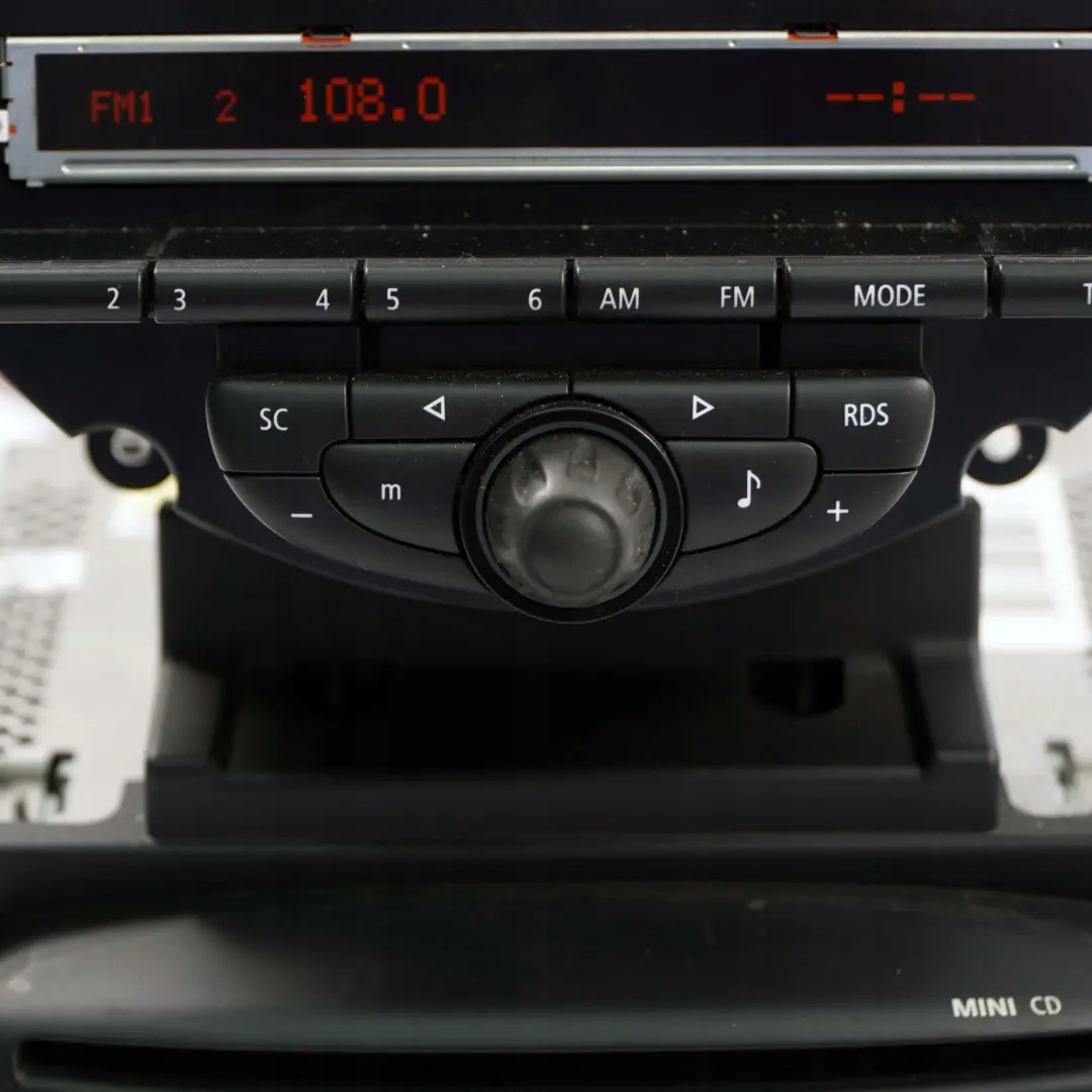 BMW Mini Cooper One R55 R56 R57 LCI R58 R59 R60 CD Radio Audio Player - SKU 3456589 - Part number 3456589