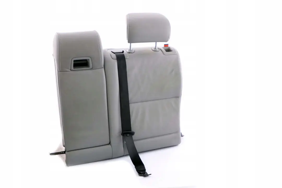BMW 5 Series E61 Touring Rear Left N/S Seat Back Cover Backrest Grey Leather - SKU 7125233 - Part number 7125233