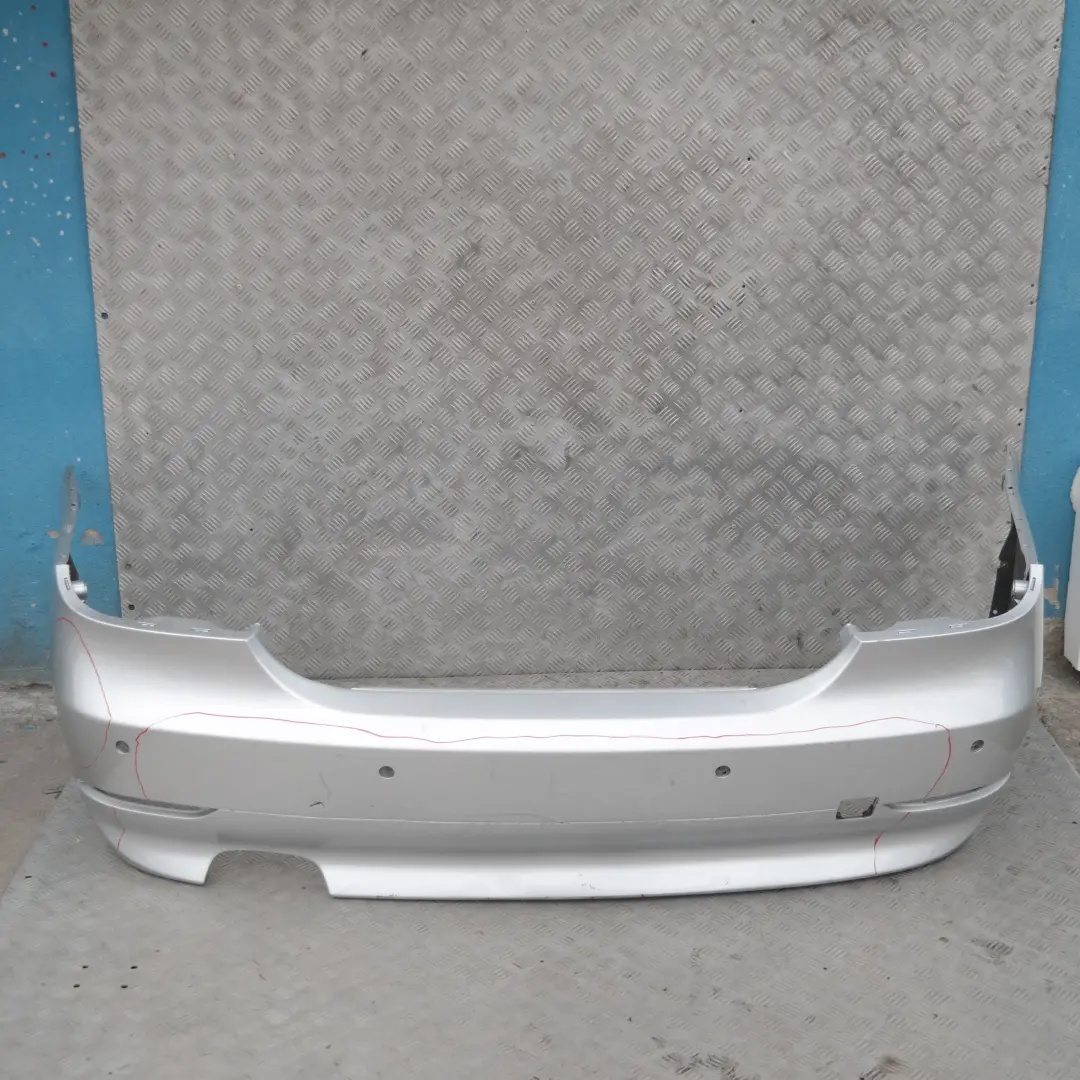 BMW 5 SERIES 2 E60 Saloon Rear Bumper PDC Titansilber Silver Metallic - 354 - SKU 0149318-TS2 - Part number 149318