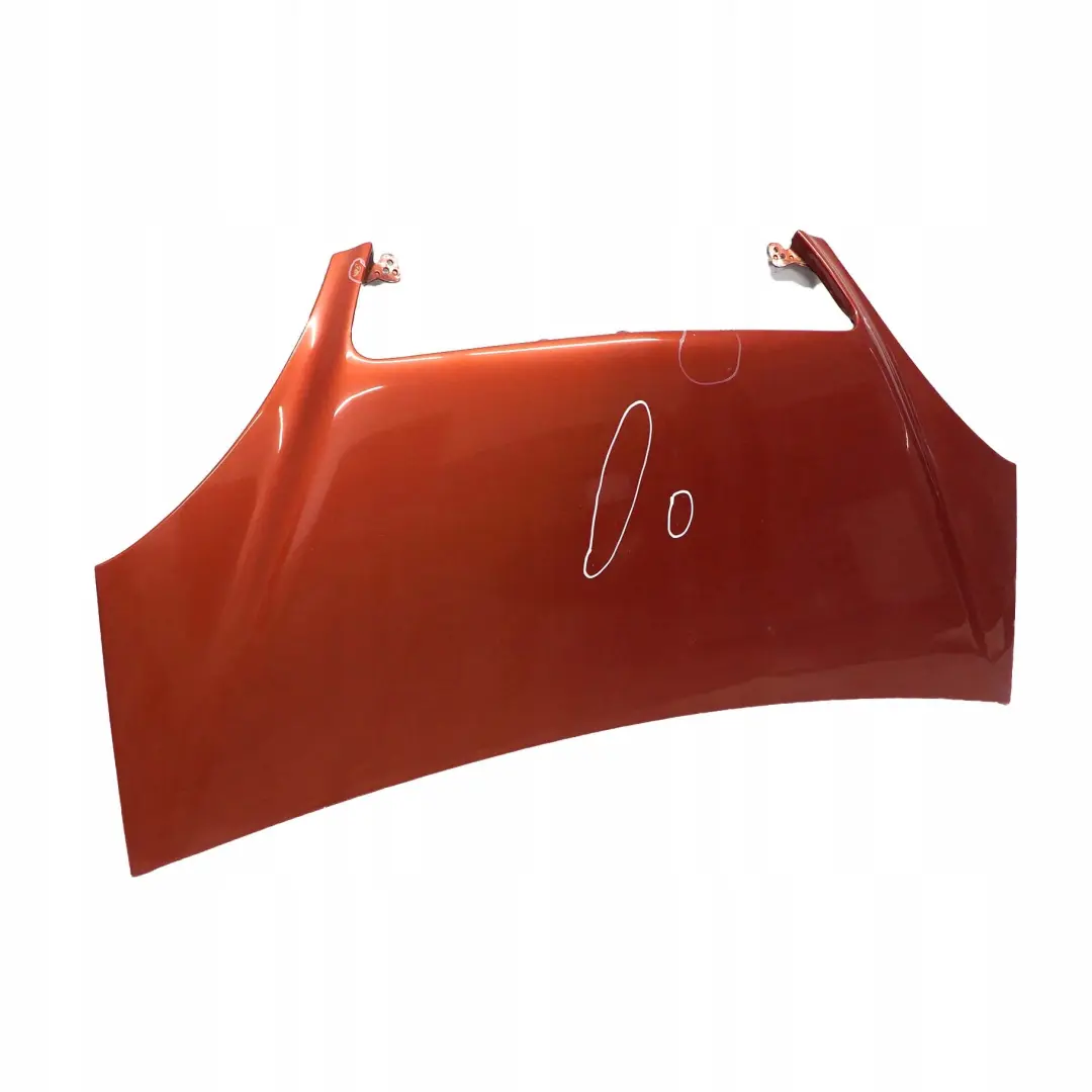 Mercedes-Benz A-Class W168 Hood Bonnet Trim Panel Mica Coral Orange - 490 to with Part number A1688800657 Mercedes-Benz A-Class W168 Hood Bonnet Trim Panel Mica Coral Orange - 490 - SKU A1688800657-COR - Part number A1688800657