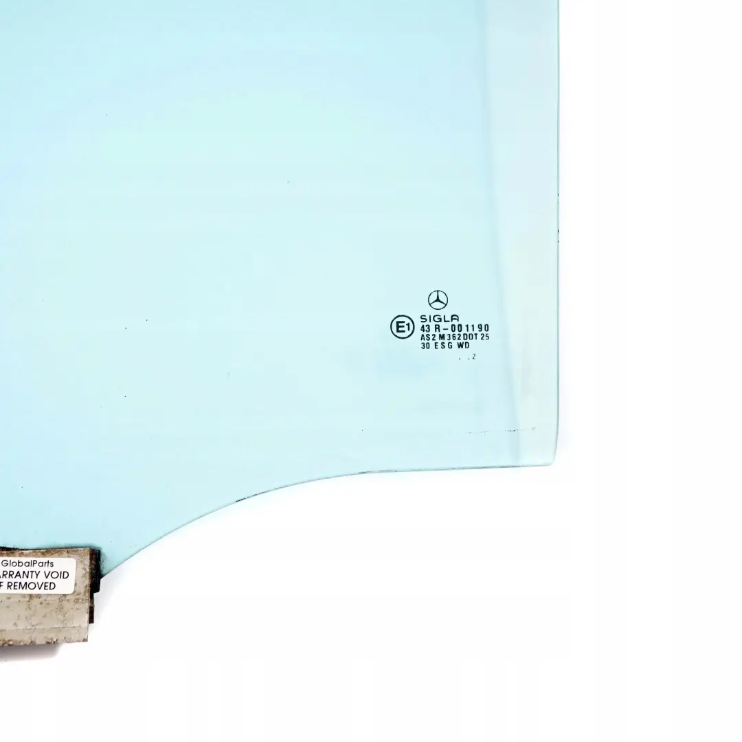 Mercedes-Benz W210 Break S210 Arriere Gauche Porte Verre Vitre Bleu AS2 pour à propos du numéro de pièce A2107301118 Mercedes-Benz W210 Break S210 Arriere Gauche Porte Verre Vitre Bleu AS2 - SKU A2107301118 - Numéro de pièce A2107301118