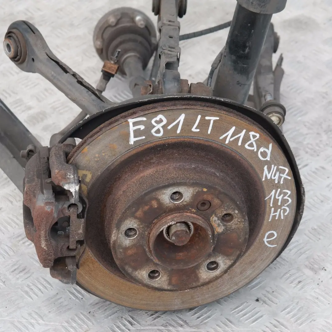 Zawieszenie zwrotnica lewa BMW E81 118d N47 do o numerze Zawieszenie zwrotnica lewa BMW E81 118d N47 - SKU 6782860-1 - Numer Części