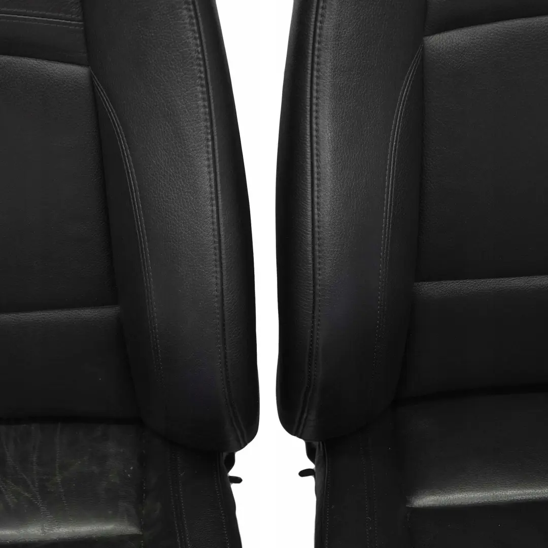 BMW Coupe Fotel kanapa skóra grzane SPORT - SKU E92 Black Leather Seats - Numer Części E92