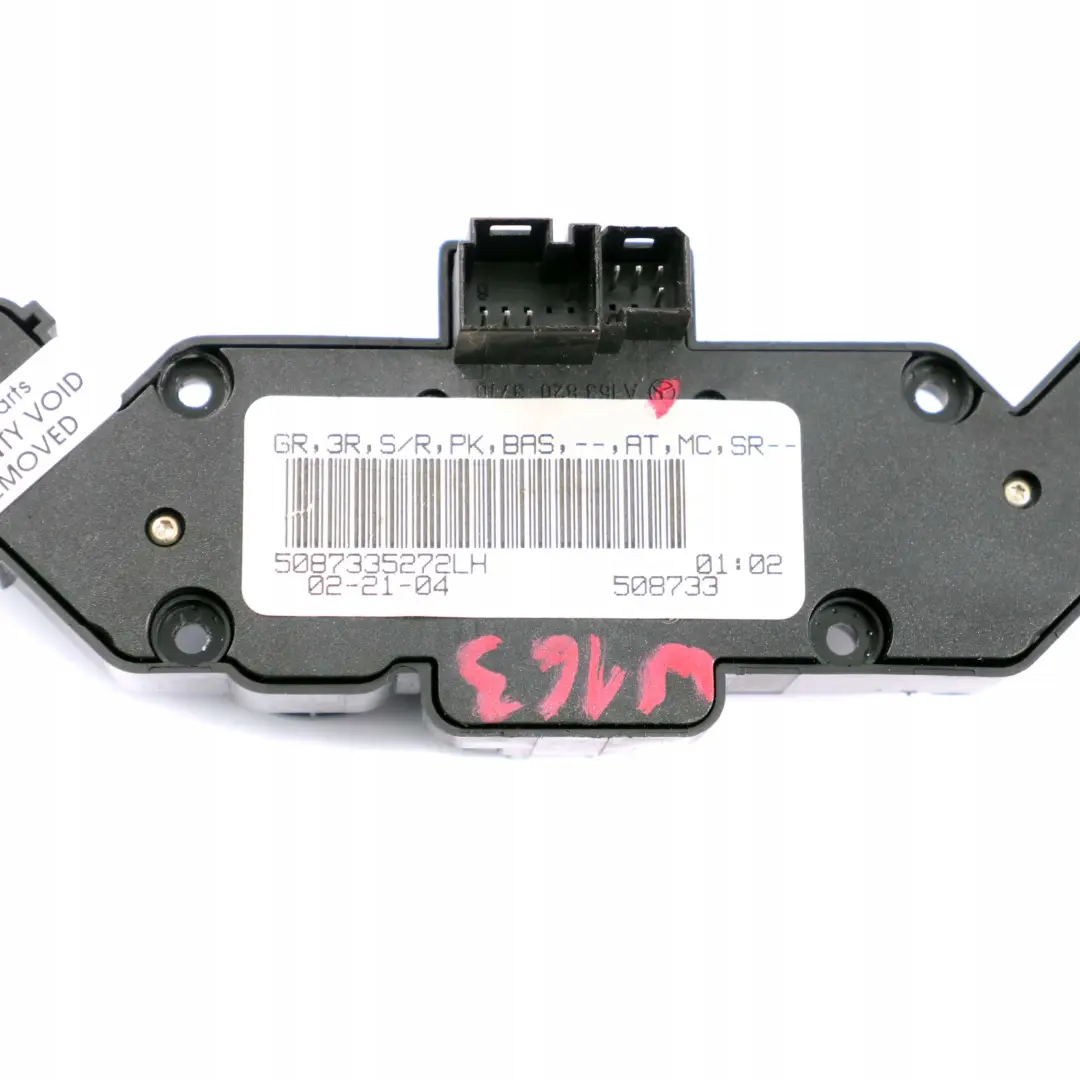 Mercedes-Benz ML W163 Sliding Roof Window Rear Interior Light Control Switch to with Part number A1638203710 Mercedes-Benz ML W163 Sliding Roof Window Rear Interior Light Control Switch - SKU A1638203710 - Part number A1638203710