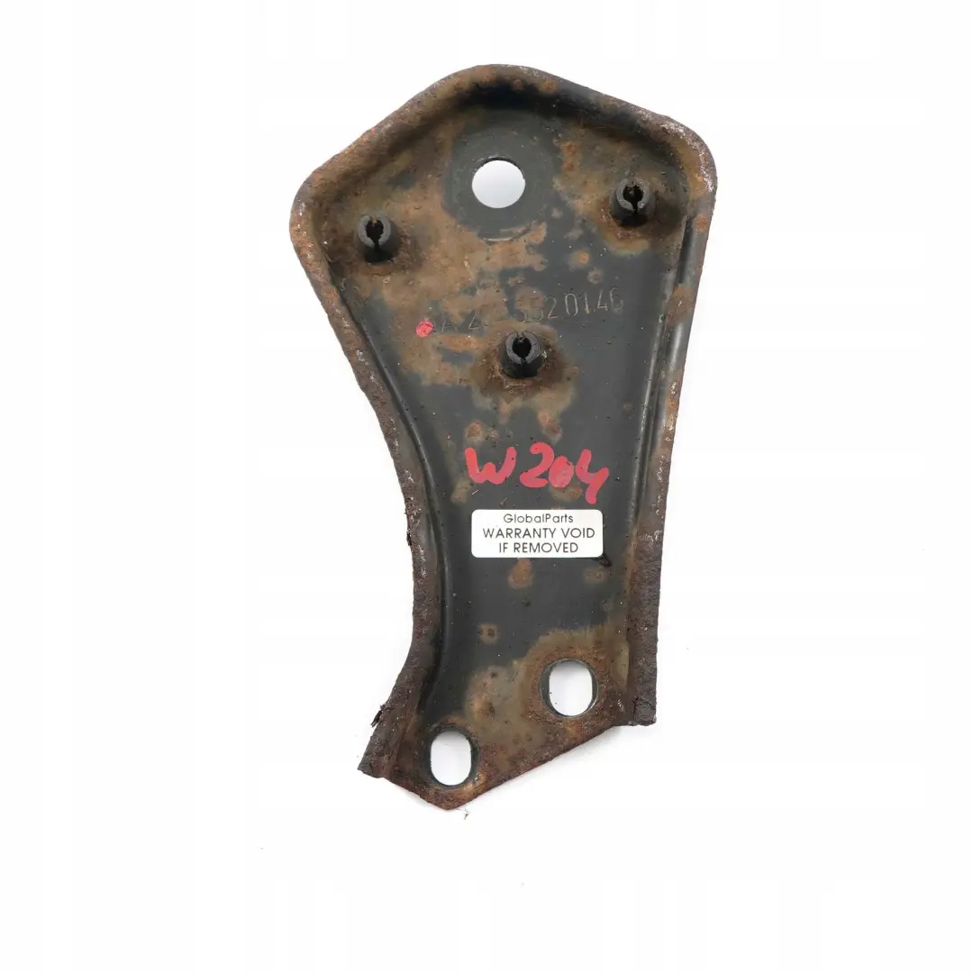 Mercedes-Benz C E Class W204 W212 Rear Subframe Left N/S Mount Plate Bracket  - SKU A2043520146 - Part number A2043520146