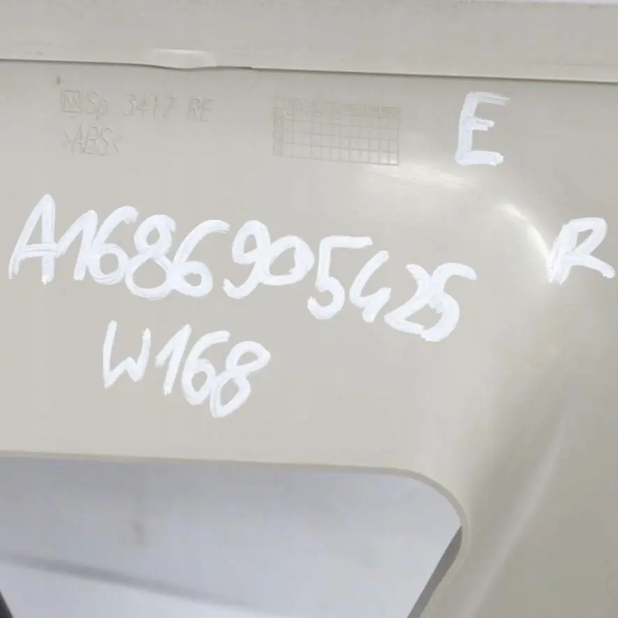 Mercedes-Benz A W168 Verkleidung Abdeckung C-Säule Hinten Rechts für mit Teilenummer A1686905425 Mercedes-Benz A W168 Verkleidung Abdeckung C-Säule Hinten Rechts - SKU A1686905425 - Teilenummer A1686905425