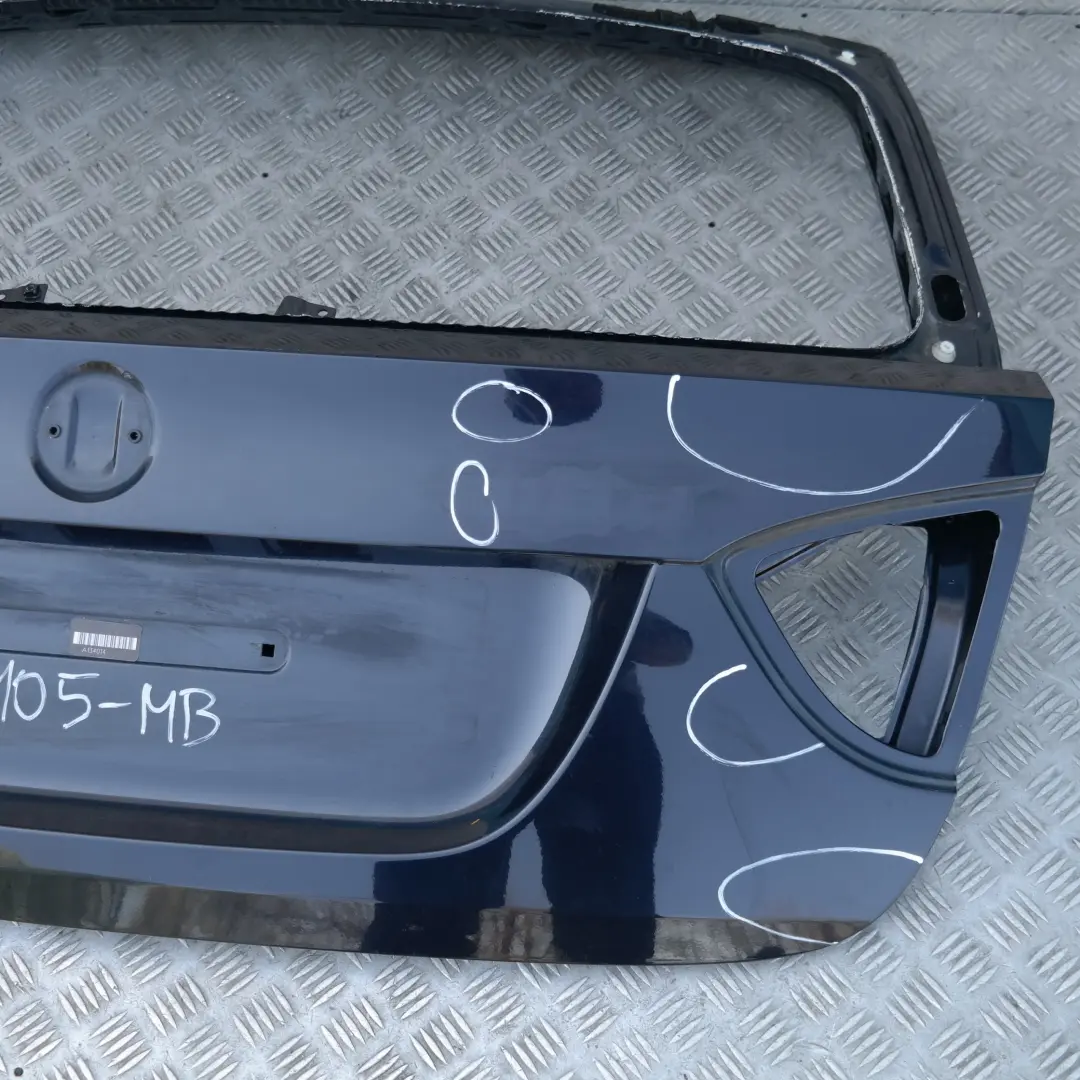 BMW 3 SERIES E91 Trunk Lid Boot Tailgate Rear Back Montegoblau Montego Blue Blau - SKU 7166105-MTB - Part number 41627166105-MTB