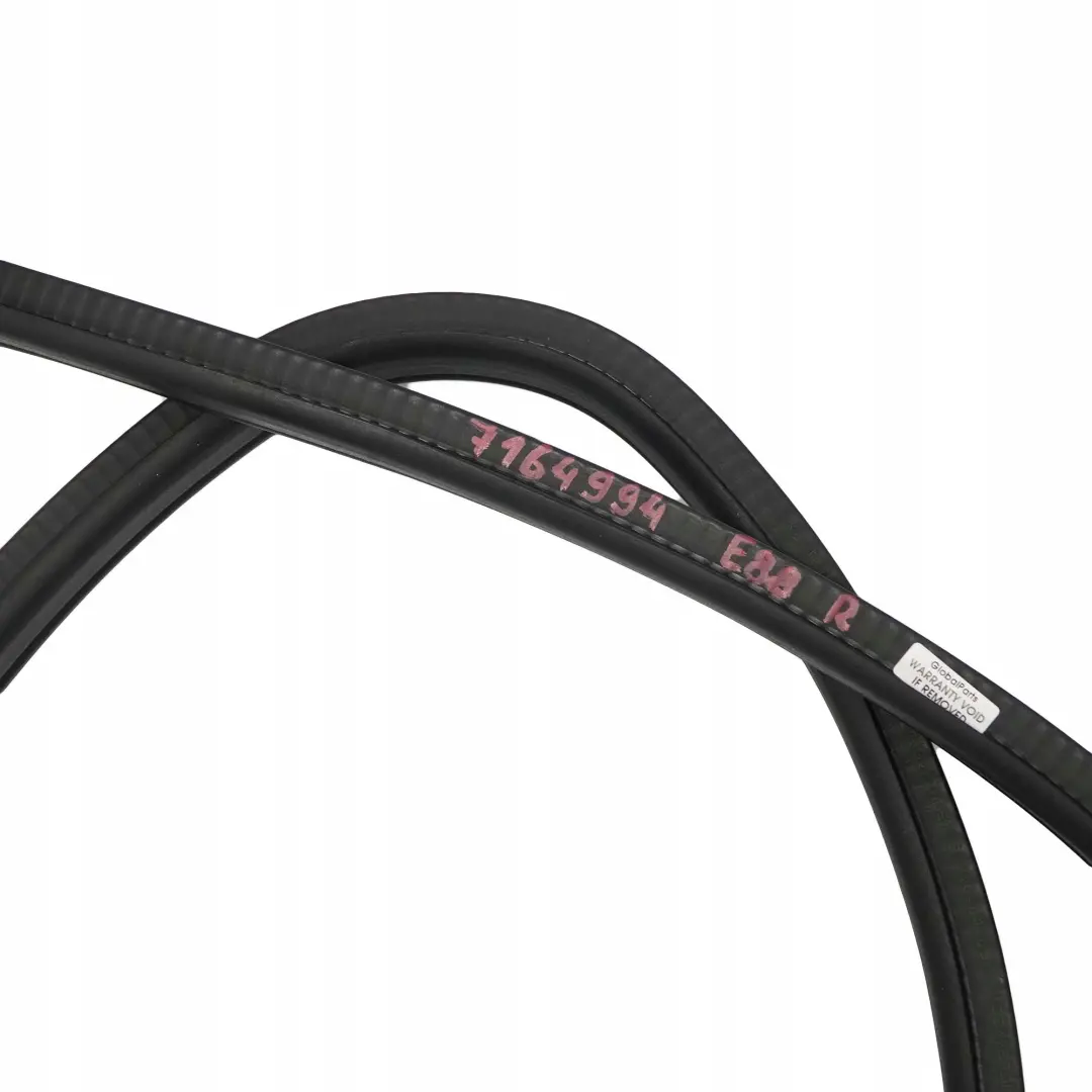 BMW 1 Series E88 Cabrio Door Weatherstrip Strip Seal Gasket Right O/S - SKU 7164994 - Part number 7164994