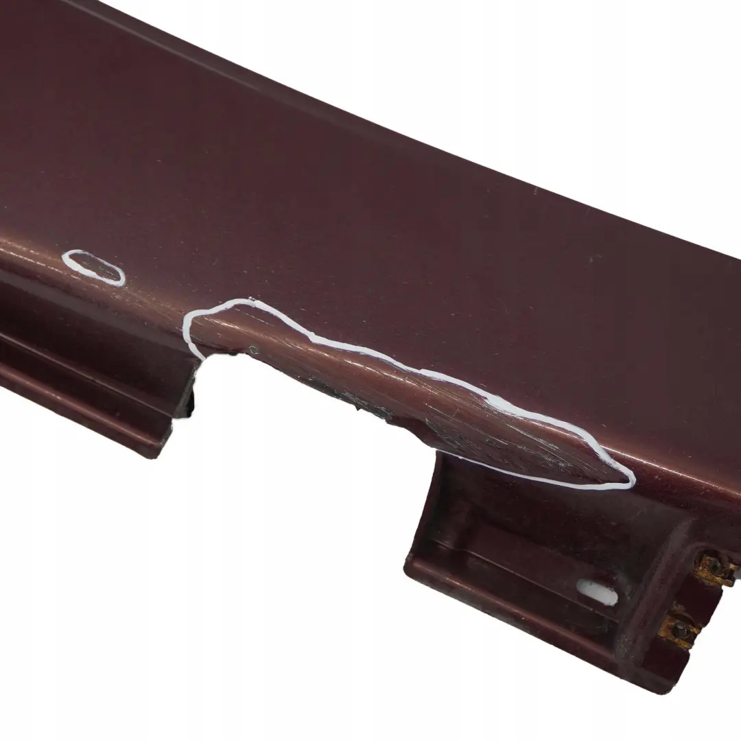 BMW E65 Listello Portiera Apertura Gonna SX Rosso Chiaretto Rosso - 894 - SKU 0140037-CHI - Numero di parte 0140037