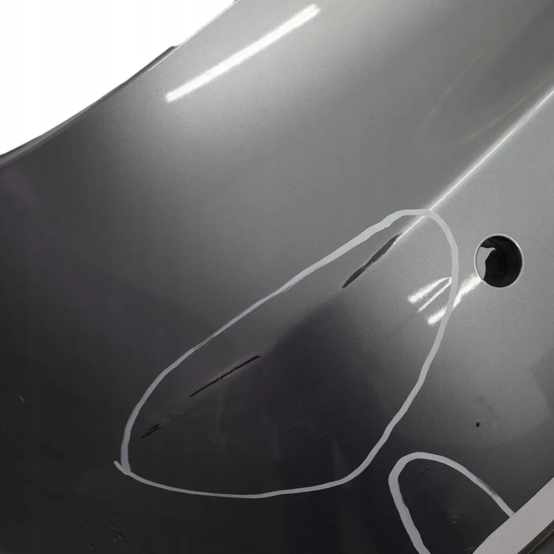 BMW 5 Series E60 5 Saloon Rear Bumper PDC Silbergrau Grey Metallic - A08 - SKU 0149318-SBG5 - Part number 0149318