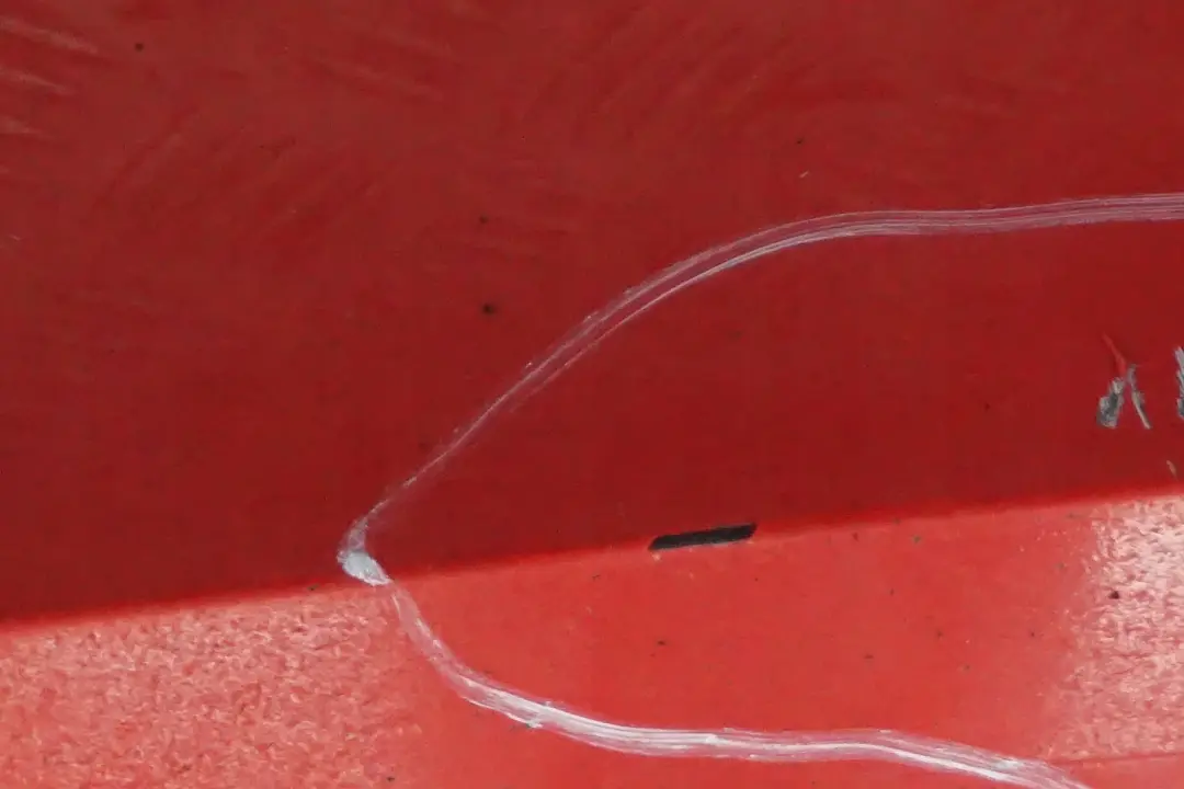 BMW Z4 E85 E86 Listello Portiera Gonna SX Rosso Chiaro Rosso - 314 - SKU 0031109-HELL - Numero di parte 0031109