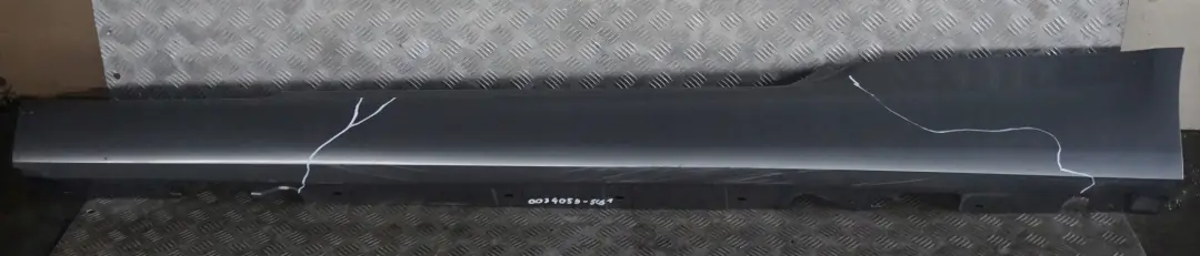 BMW E92 E93 Listello Portiera Gonna SX Grigio Space Grigio Metallico A52 - SKU 0034059-SCG1 - Numero di parte 0034059