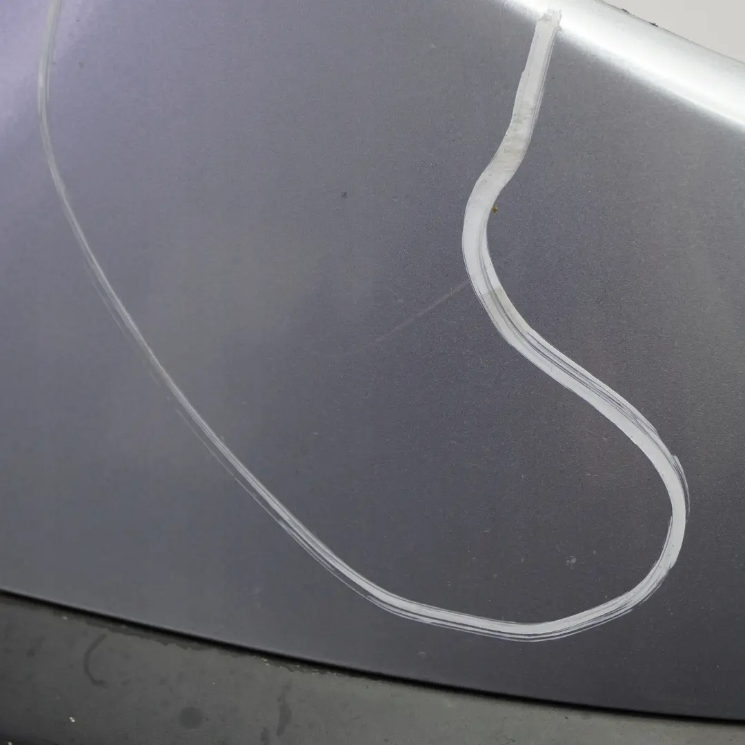 BMW X3 Series E83 1 Complete Front Bumper PDC Bluewater Blue Water Metallic 896 - SKU 0302439-WB1 - Part number 302439