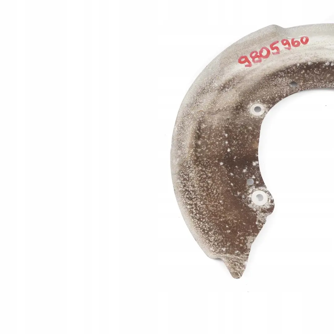 Left Right N/O/S Wheel Brake Disc Protection Plate to BMW Mini R60 R61 Rear with Part number 9805960 BMW Mini R60 R61 Rear Left Right N/O/S Wheel Brake Disc Protection Plate - SKU 9805960 - Part number 9805960