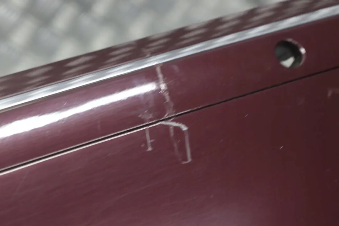 Bumper Panel Barberarot Barbera Red - A39 to BMW 7 Series E65 E66 E67 Rear with Part number 0399100 BMW 7 Series E65 E66 E67 Rear Bumper Panel Barberarot Barbera Red - A39 - SKU 0399100-BAR - Part number 0399100