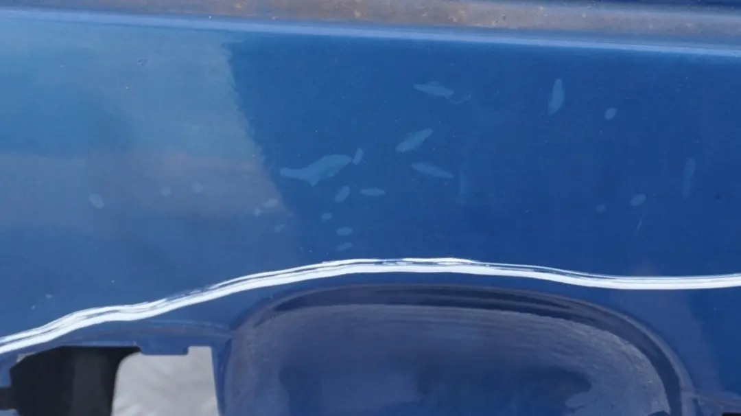 BMW X5 E53 Passeggero Porta Anteriore Destra Blu Topazio Blu Metallico - SKU 8256824-TPB - Numero di parte 8256824