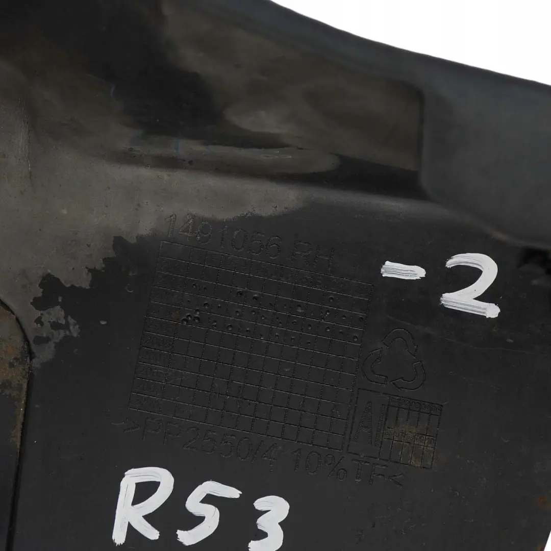 Listello Portiera Gonna Destro Nero per Mini R50 R53 Cooper S con numero di parte 1491056 Mini R50 R53 Cooper S Listello Portiera Gonna Destro Nero - SKU 1491056-2 - Numero di parte 1491056