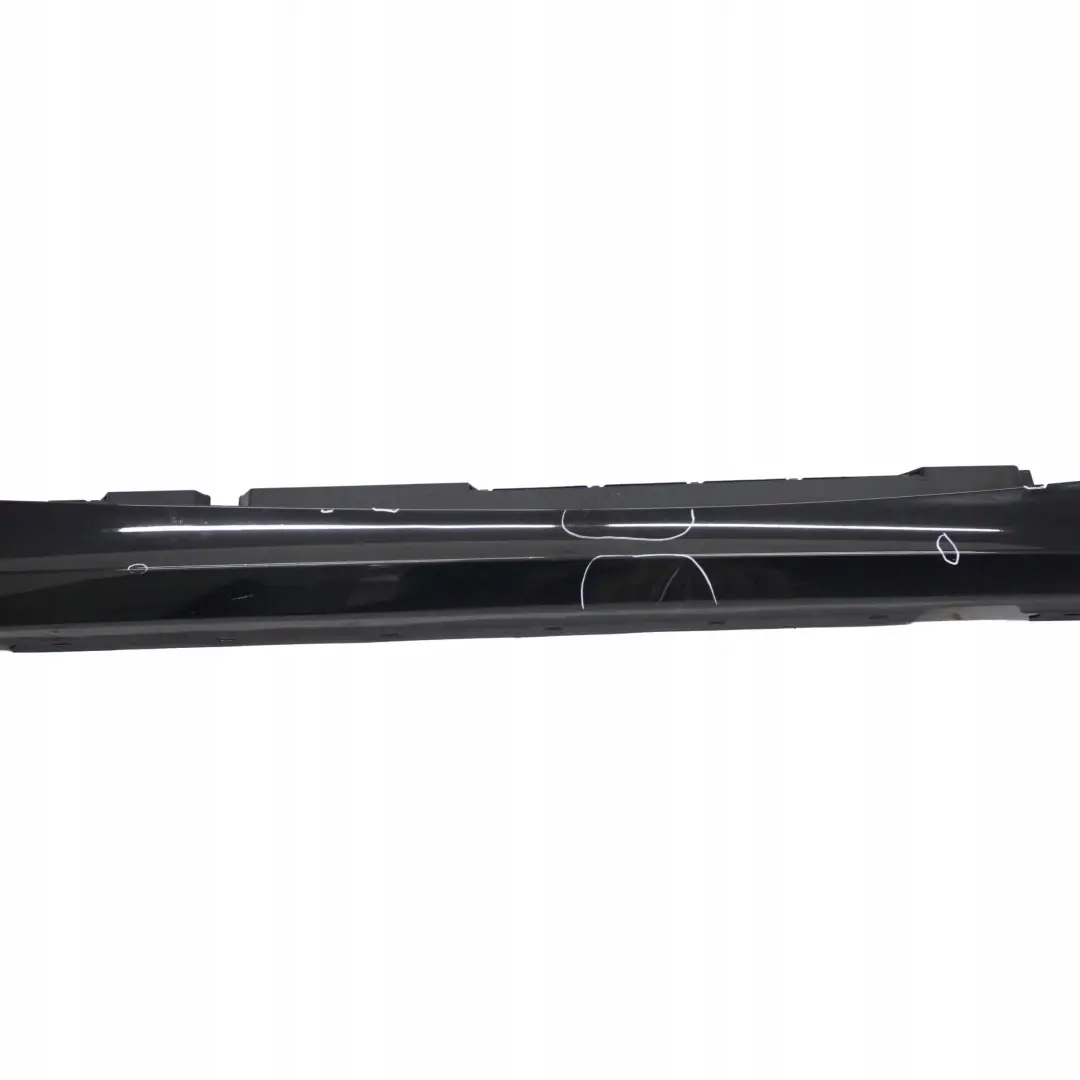 BMW E87 LCI 6 Sill Strip Faldon Lateral Derecho Schwarz 2 Negro - 668 - SKU 0036144-SCH6 - Número de pieza 0036144