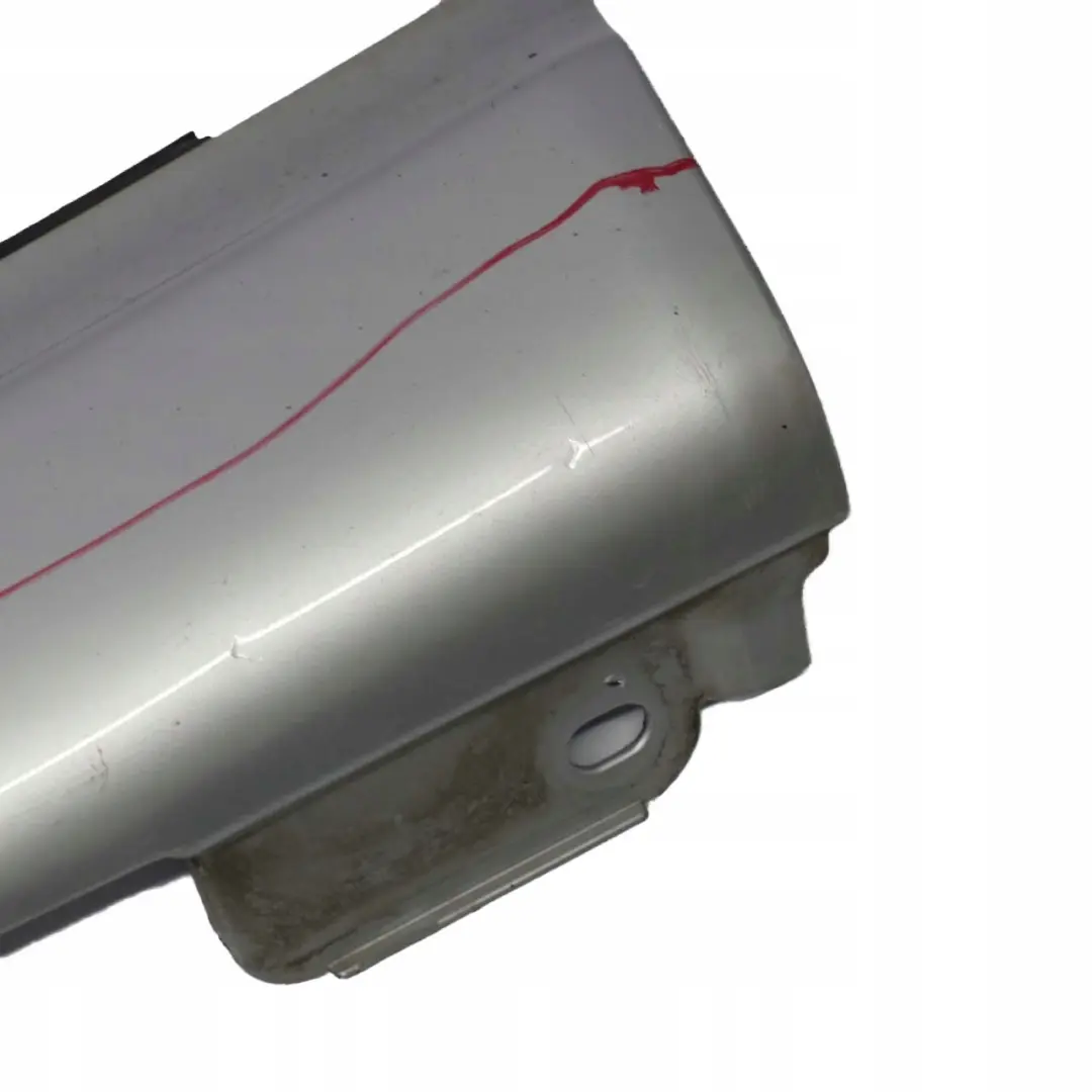  Mercedes-Benz C CL203 W203 Sill Side Cover Skirt Left N/S Brilliant Silver - SKU A2036980554-BRS - Part number A2036980554