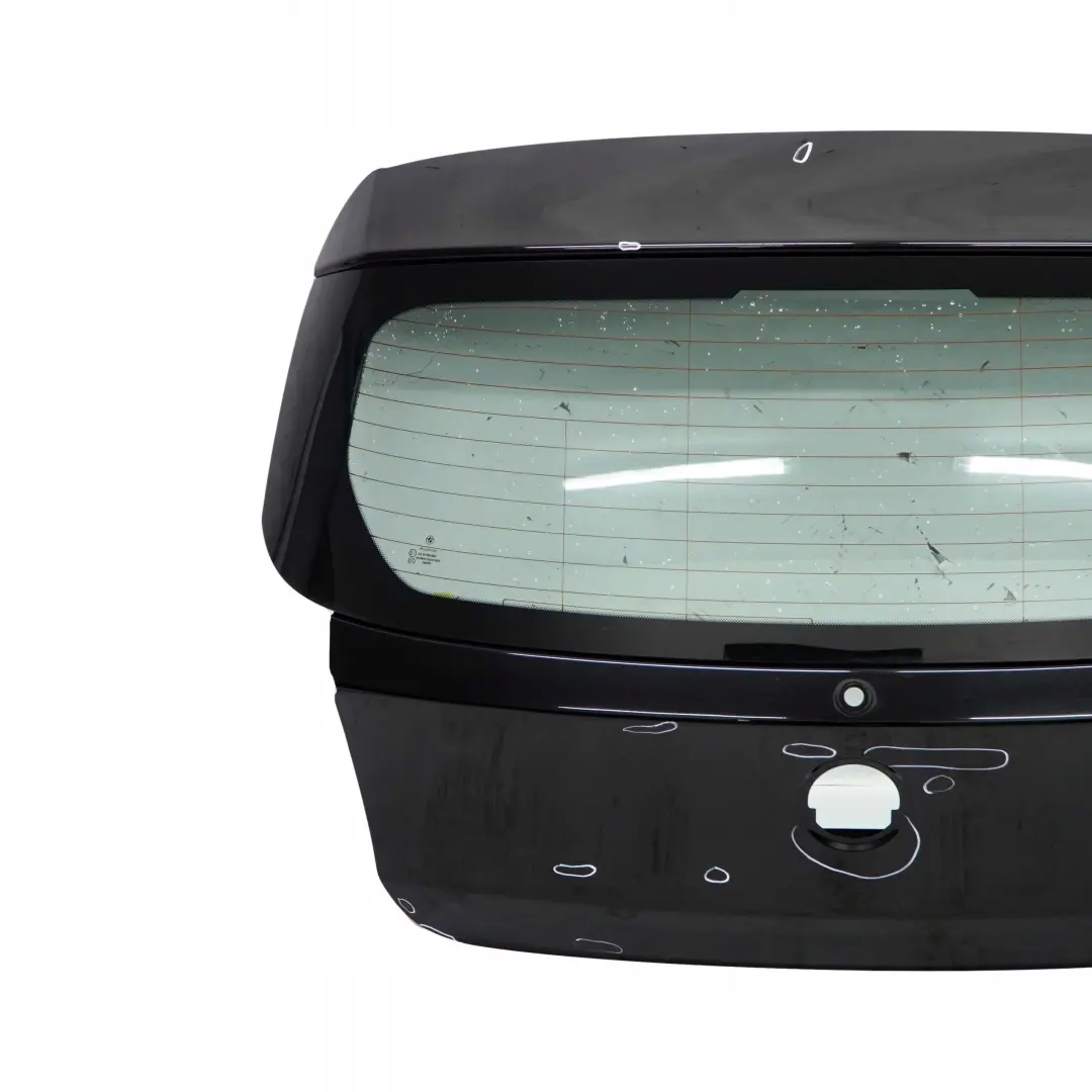  Genuine BMW 1 SERIES 1 E81 E87 E87N Trunk Lid Tailgate Boot Lid Black Schwarz 2 - SKU 7133898-SCH1 - Part number 7133898