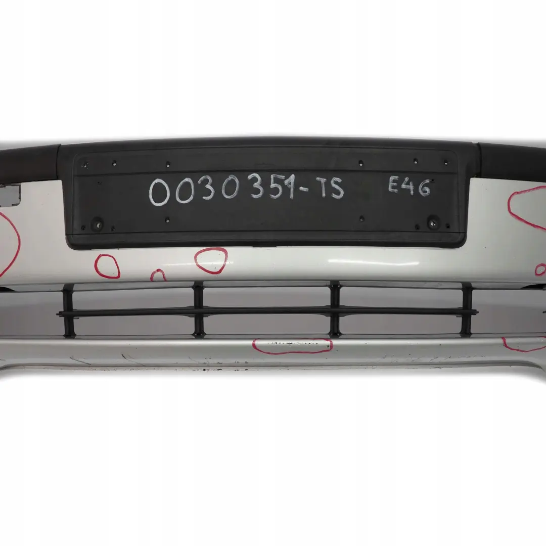 Zderzak przedni przód titansilber 354 do BMW E46 o numerze 0030351 BMW E46 Zderzak przedni przód titansilber 354 - SKU 0030351-TS - Numer Części 0030351