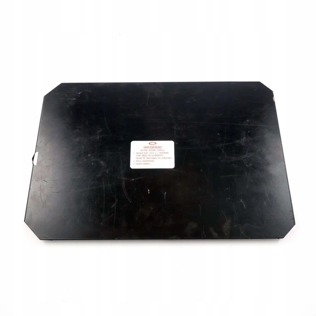 Land Rover Defender Mk1 Rear Seat Base Cubby Box Centre Plate Lid - SKU ALR5112 - Part number ALR5112