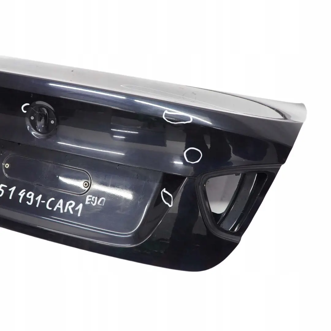 Trunk Lid Tailgate Boot Lid Carbonschwarz Carbon Black to BMW 3 SERIES E90 Saloon with Part number 7151491 BMW 3 SERIES E90 Saloon Trunk Lid Tailgate Boot Lid Carbonschwarz Carbon Black - SKU 7151491-CAR1 - Part number 7151491