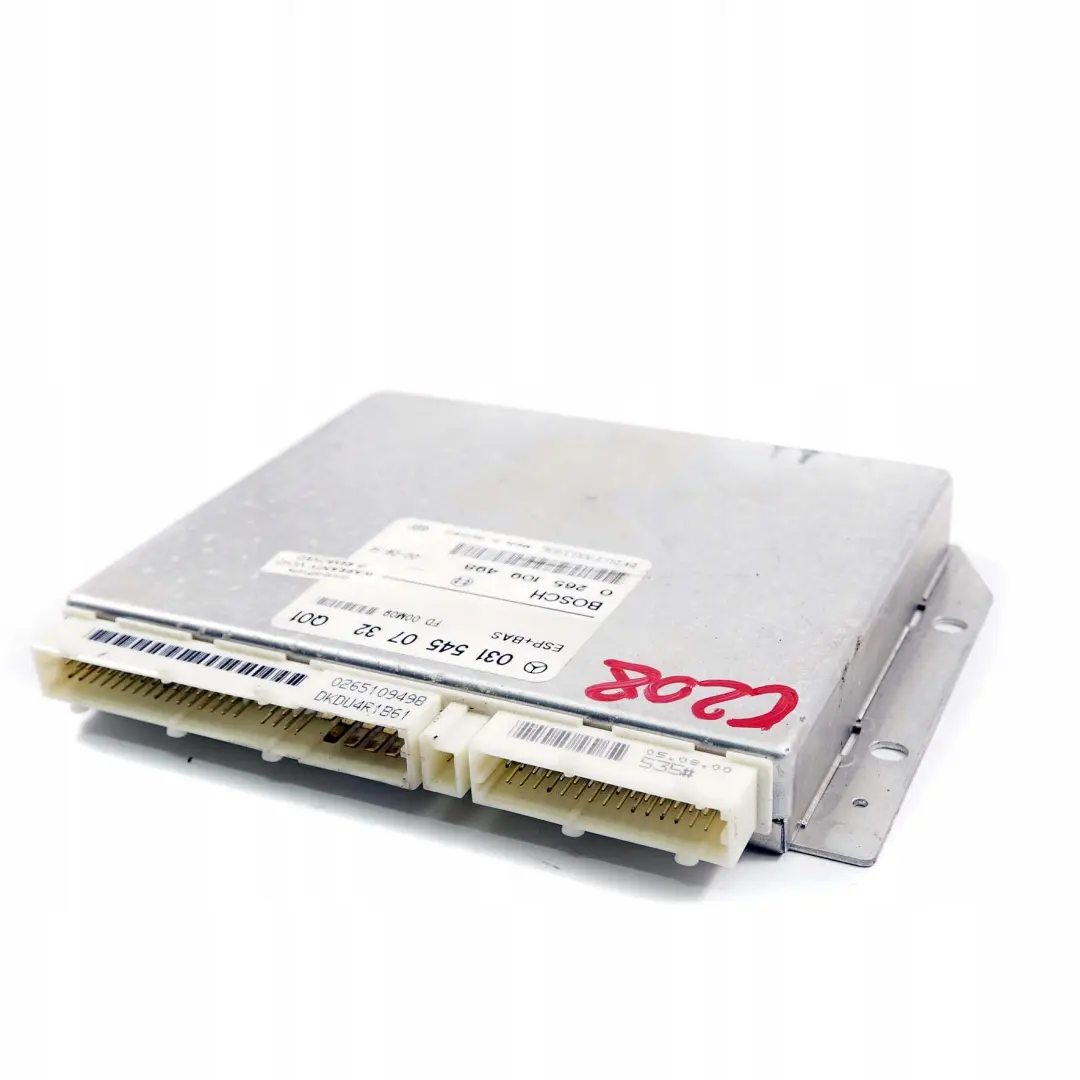 Mercedes-Benz W202 W208 W210 ESP + BAS Control Unit Module ECU to with Part number A0315450732 Mercedes-Benz W202 W208 W210 ESP + BAS Control Unit Module ECU - SKU A0315450732 - Part number A0315450732