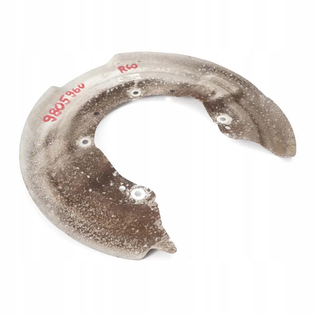 Osłona tarczy tylna prawy lewy tył do MINI R60 R61 o numerze 9805960 MINI R60 R61 Osłona tarczy tylna prawy lewy tył - SKU 9805960 - Numer Części 9805960