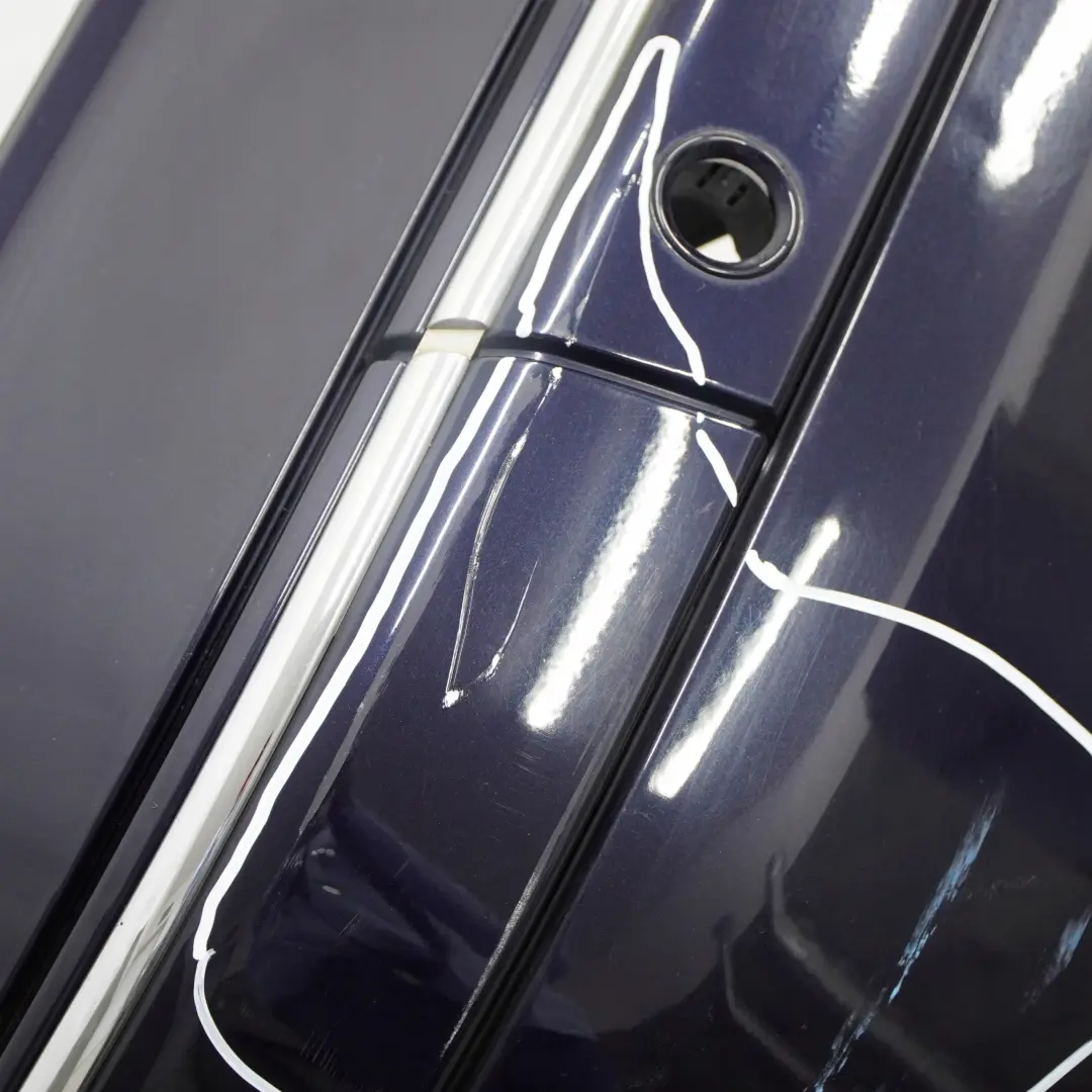 Mercedes-Benz C W203 Rear Bumper Trim Panel Tanzanitblau Tanzanite Blue - 359 to with Part number A2038851625 Mercedes-Benz C W203 Rear Bumper Trim Panel Tanzanitblau Tanzanite Blue - 359 - SKU A2038851625-TB - Part number A2038851625