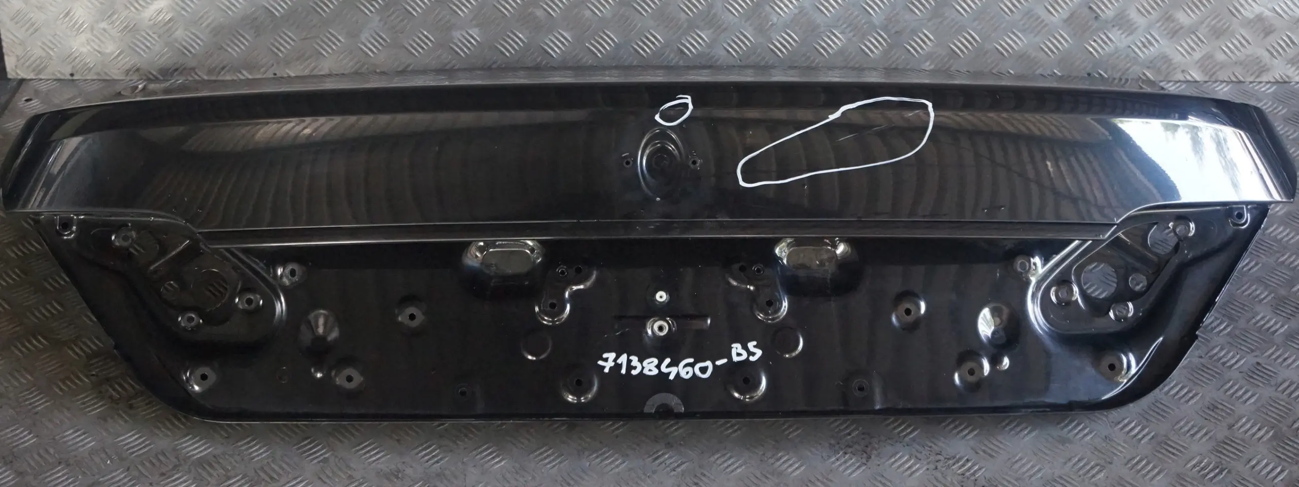 Genuine BMW 7 Series E65 E66 E67 1 Trunk Lid Boot Tailgate Black Sapphire - 475