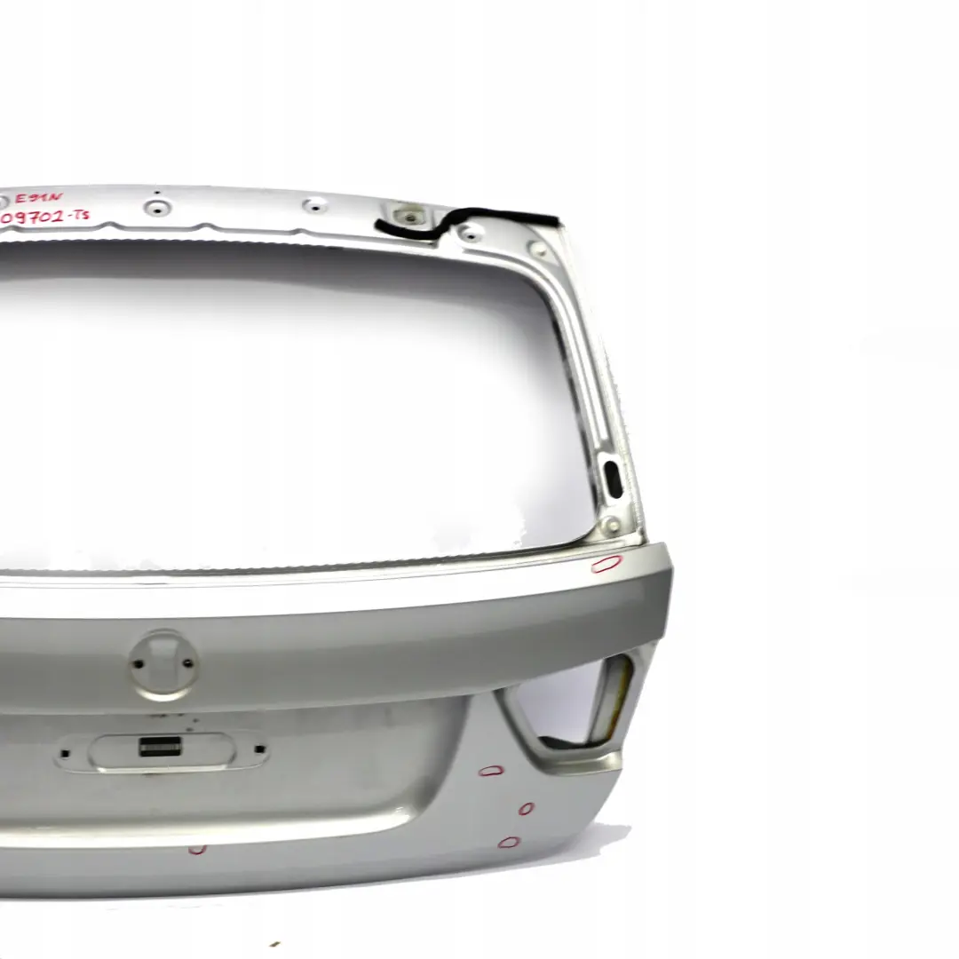 BMW 3 E91 LCI Trunk Lid Boot Tailgate Rear Titansilber Silver Metallic - 354 - SKU 7209702-TS - Part number 7209702