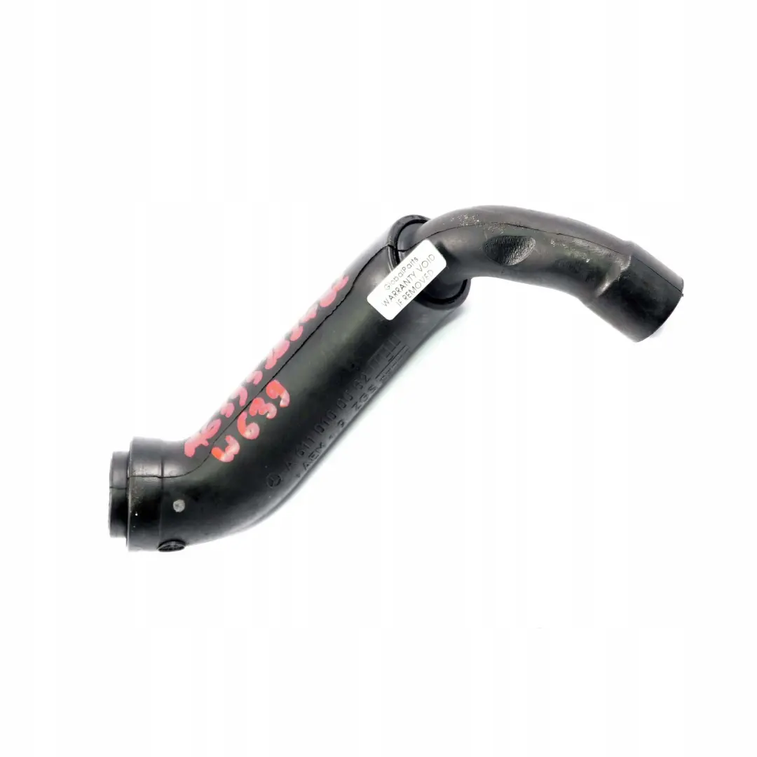  Mercedes-Benz Vito Viano W639 Air Charge Turbocharger Hose Pipe A6110100082 - SKU A6395282482 - Part number A6395282482