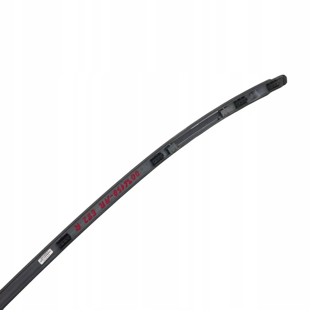 BMW 1 E82 Coupe Right O/S Roof Moulding Railing Trim Monacoblau Monaco Blue A35 - SKU P0036150-MB - Part number 0036150