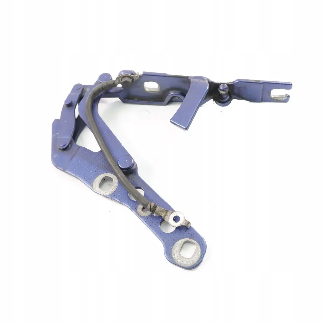 BMW X3 Series E83 Front Bonnet Hood Left Hinge N/S Montegoblau Blue - A51 - SKU 3411447-MTB - Part number 3411447