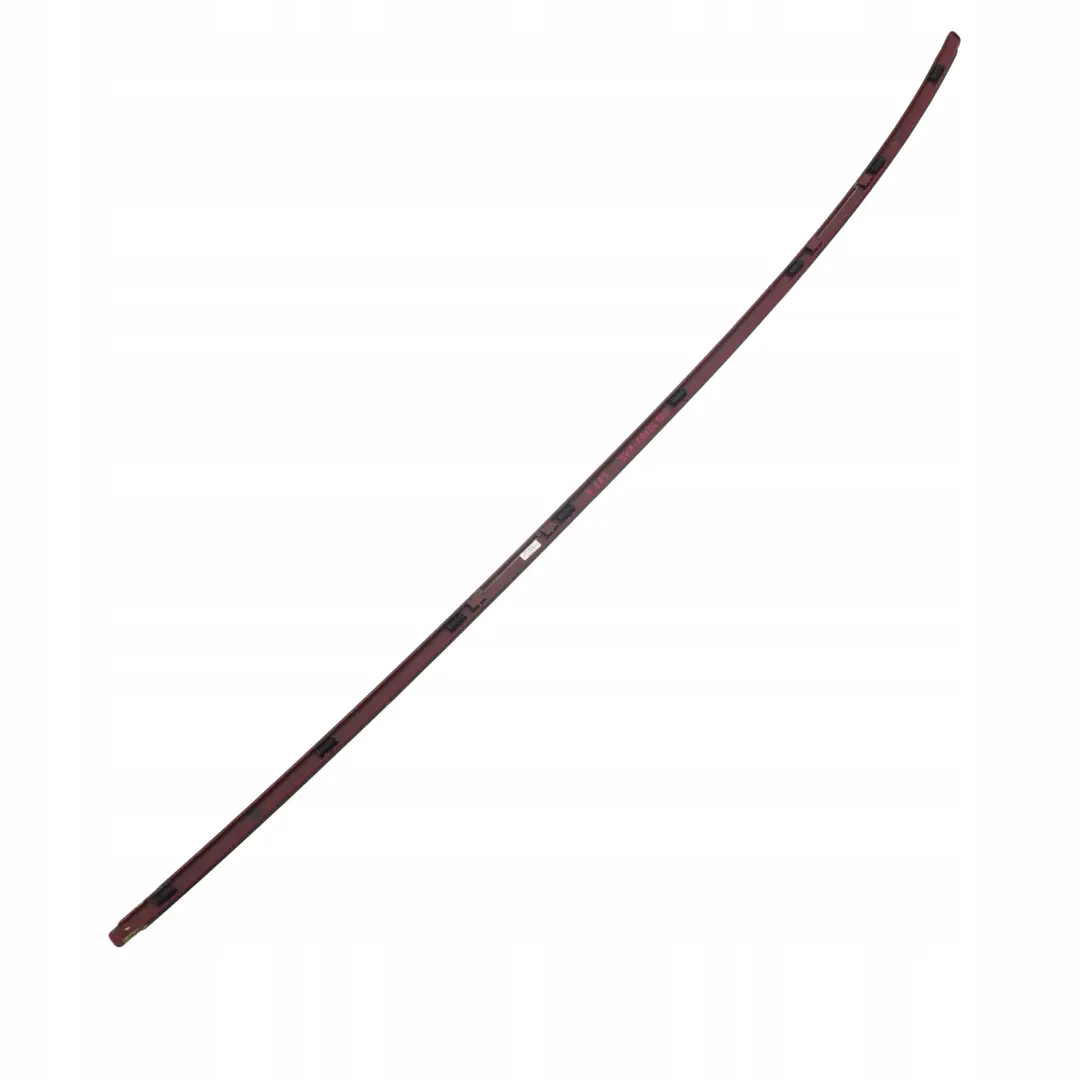 Techo derecho Moldura Barandilla Canalon Karmesinrot Rojo Rot - A61 para BMW E81 E87 con número de pieza 0032702 BMW E81 E87 Techo derecho Moldura Barandilla Canalon Karmesinrot Rojo Rot - A61 - SKU 0032702-KAR - Número de pieza 0032702