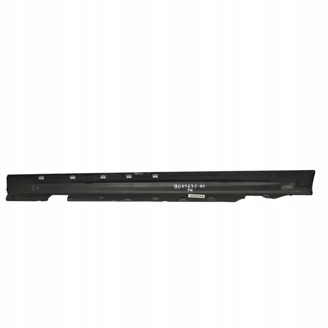 BMW E46 Limousine Touring Listello Portiera Gonna Destra Sapphire Nero - SKU 9071632-BS - Numero di parte 9071632