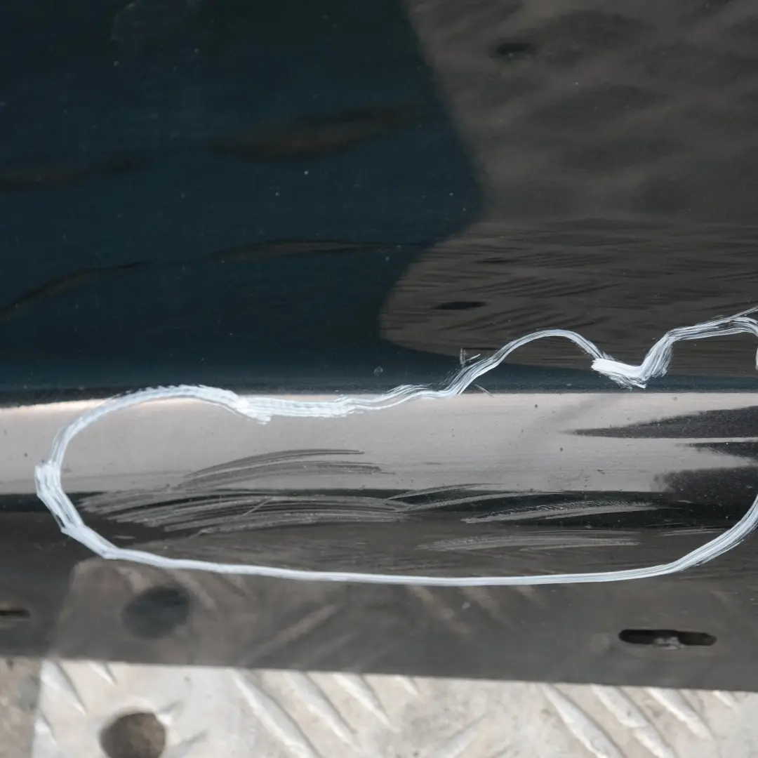 BMW 1 SERIES 21 E87 Sill strip side skirt right O/S Black Sapphire Metallic 475 - SKU 0032948-BS21 - Part number 32948