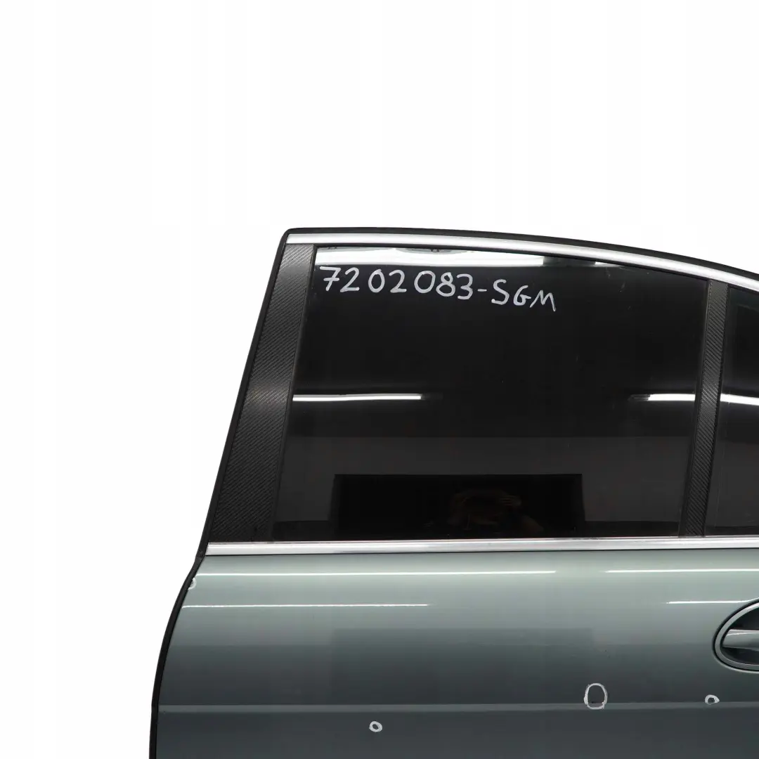 Porta Posteriore Sinistra Schiefergruen Slate Verde Metallico - per BMW E65 con numero di parte 7202083 BMW E65 Porta Posteriore Sinistra Schiefergruen Slate Verde Metallico - - SKU 7202083-SGM - Numero di parte 7202083