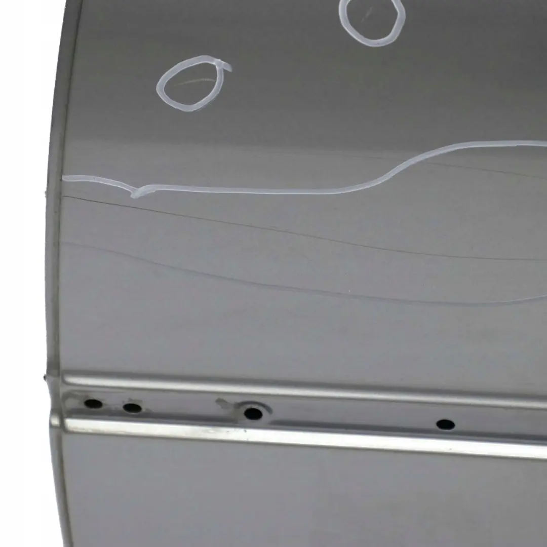 BMW 3 Series E46 Saloon Door Rear Left N/S Silbergrau Grey Metallic - A08 - SKU 7034153-SBG - Part number 7034153