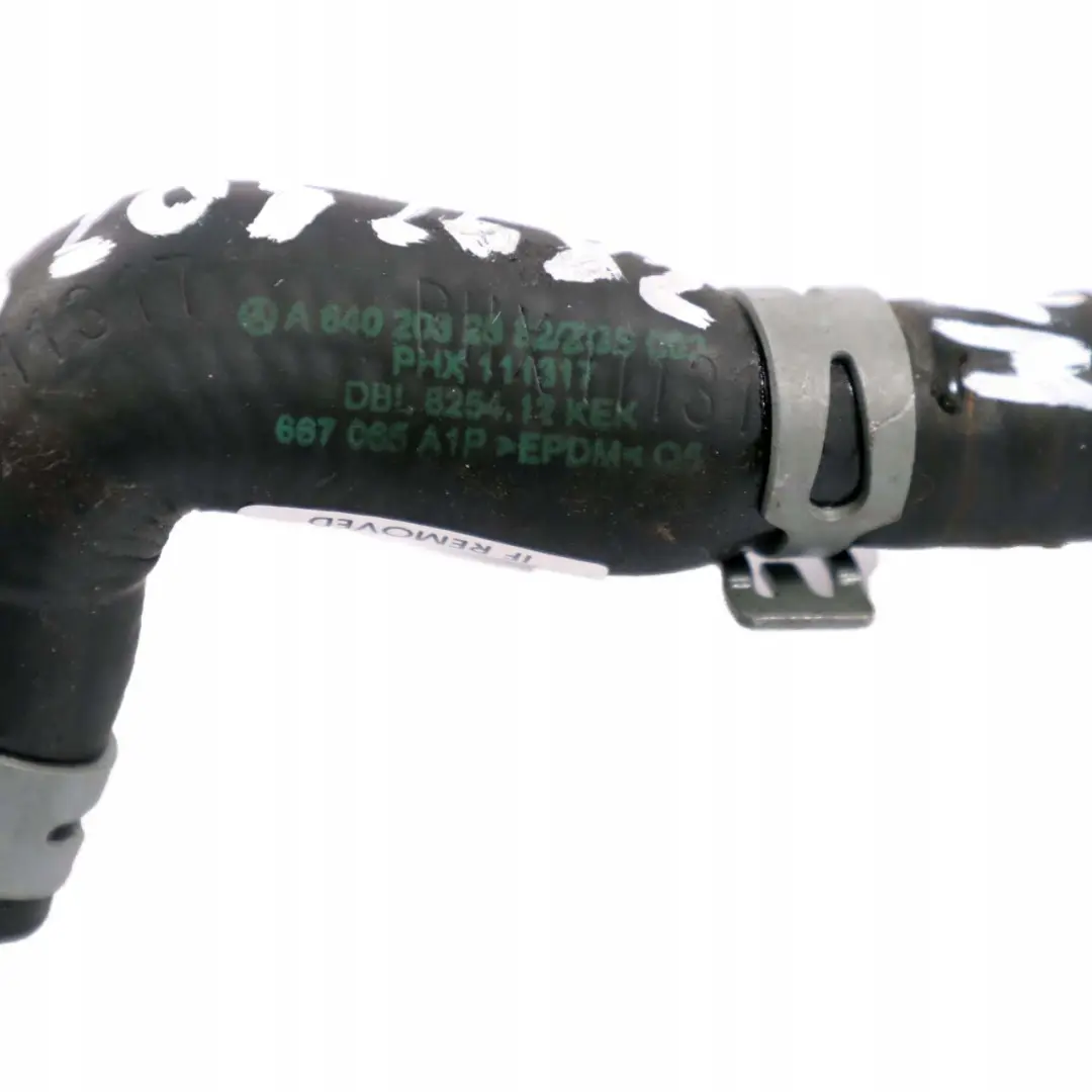  Mercedes-Benz W169 W245 180CDI 200CDI Water Coolant Pipe Hose - SKU A6402032682 - Part number A6402032682