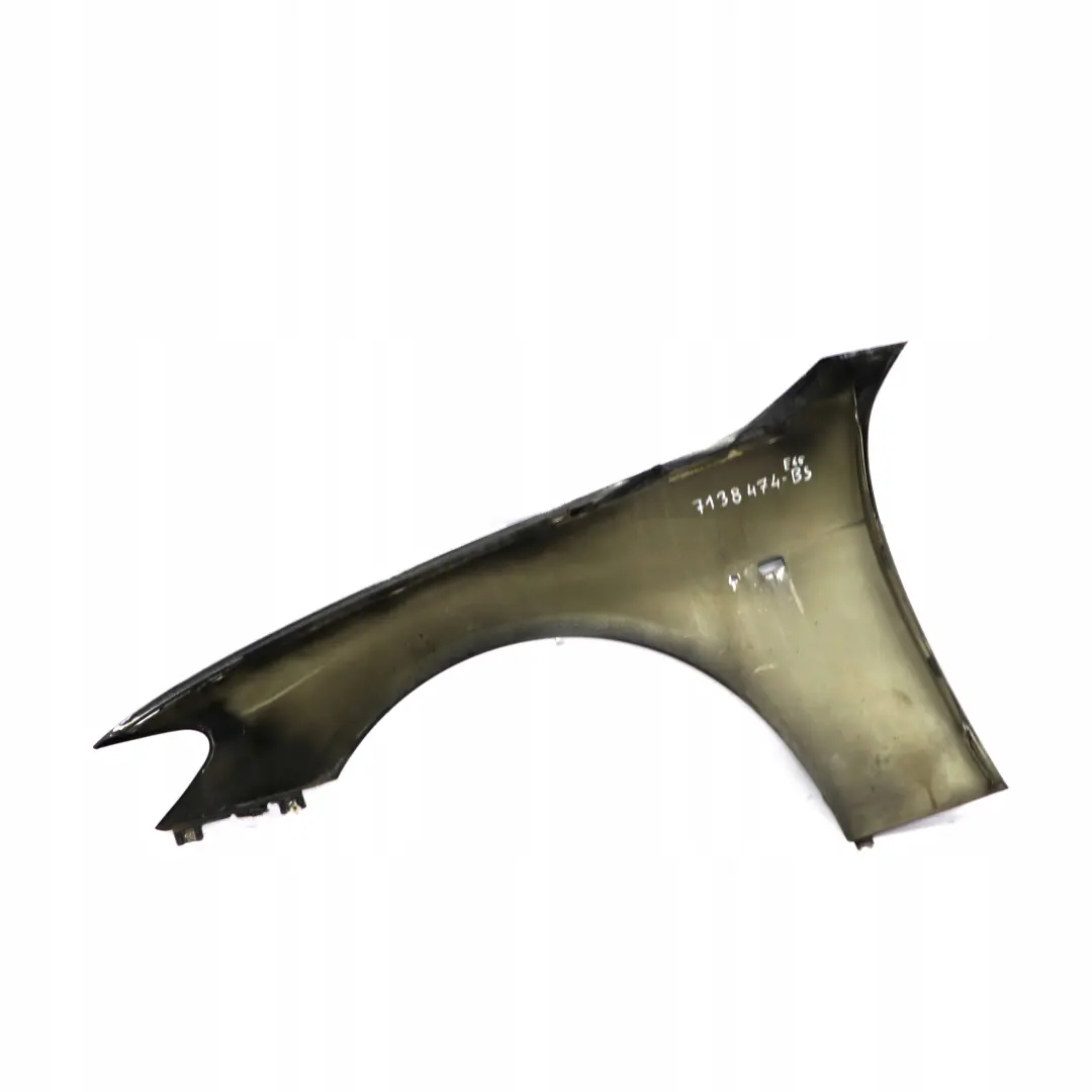Panel lateral Wing Delantero Derecho Zafiro Negro - 475 para BMW E65 E66 con número de pieza 7138474 BMW E65 E66 Panel lateral Wing Delantero Derecho Zafiro Negro - 475 - SKU 7138474-BS - Número de pieza 7138474