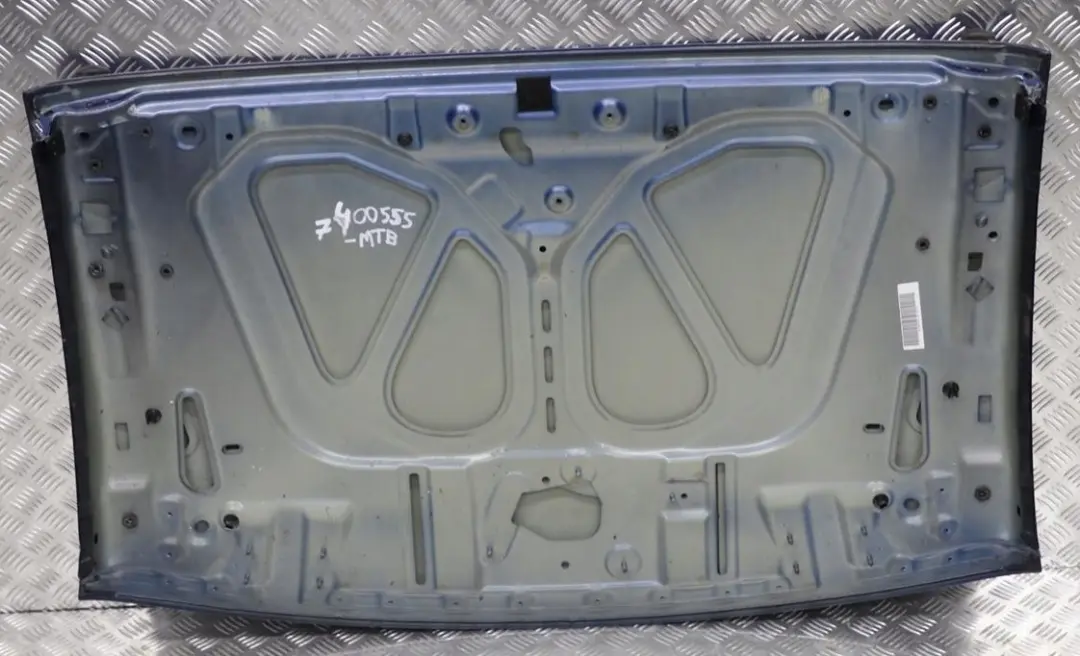 Verdeck Dachschale Mitte Montegoblau Blau - A51 für BMW 3 4 E93 F33 Cabrio mit Teilenummer 7400555 BMW 3 4 E93 F33 Cabrio Verdeck Dachschale Mitte Montegoblau Blau - A51 - SKU 7400555-MTB - Teilenummer 7400555