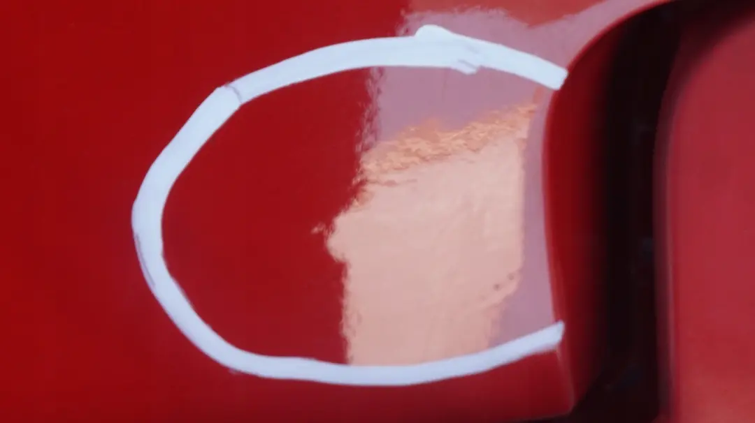 Bumper Trim Panel PDC Japanrot Japan Rot Red - 438 to BMW 1 Series 6 E87 Rear with Part number 32630 BMW 1 Series 6 E87 Rear Bumper Trim Panel PDC Japanrot Japan Rot Red - 438 - SKU 0032630-JR6 - Part number 32630