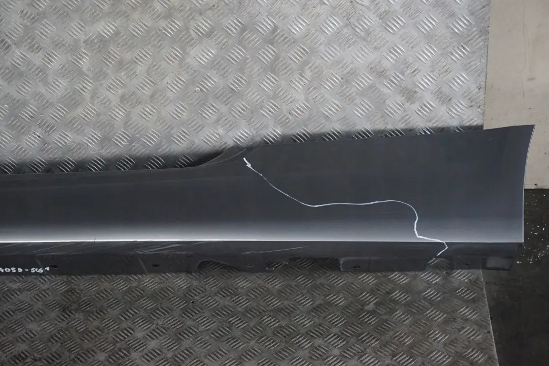 BMW E92 E93 Listello Portiera Gonna SX Grigio Space Grigio Metallico A52 - SKU 0034059-SCG1 - Numero di parte 0034059