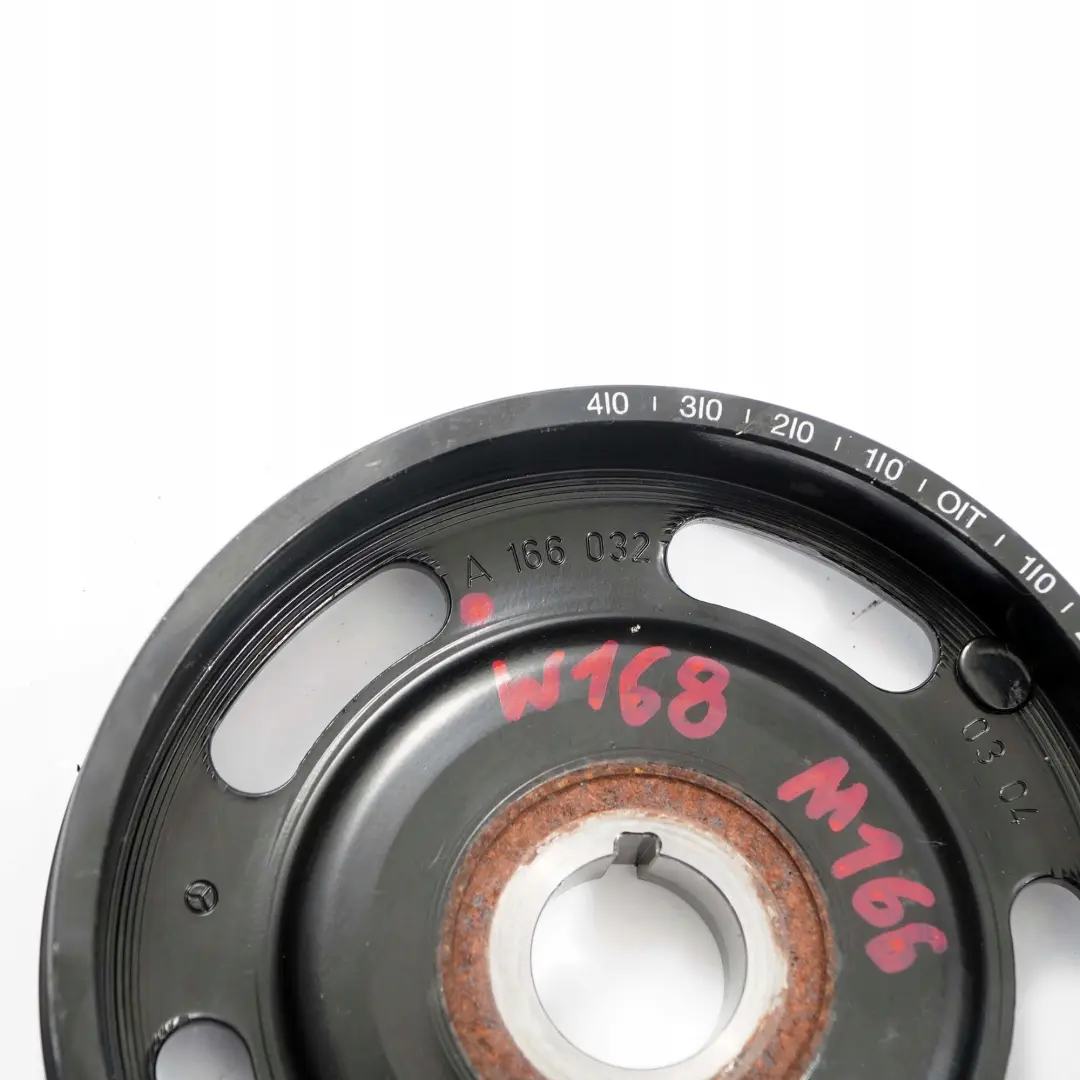 Mercedes-Benz A-Class W168 M166 140 160 Petrol Crankshaft Pulley to with Part number A1660320304 Mercedes-Benz A-Class W168 M166 140 160 Petrol Crankshaft Pulley - SKU A1660320304 - Part number A1660320304