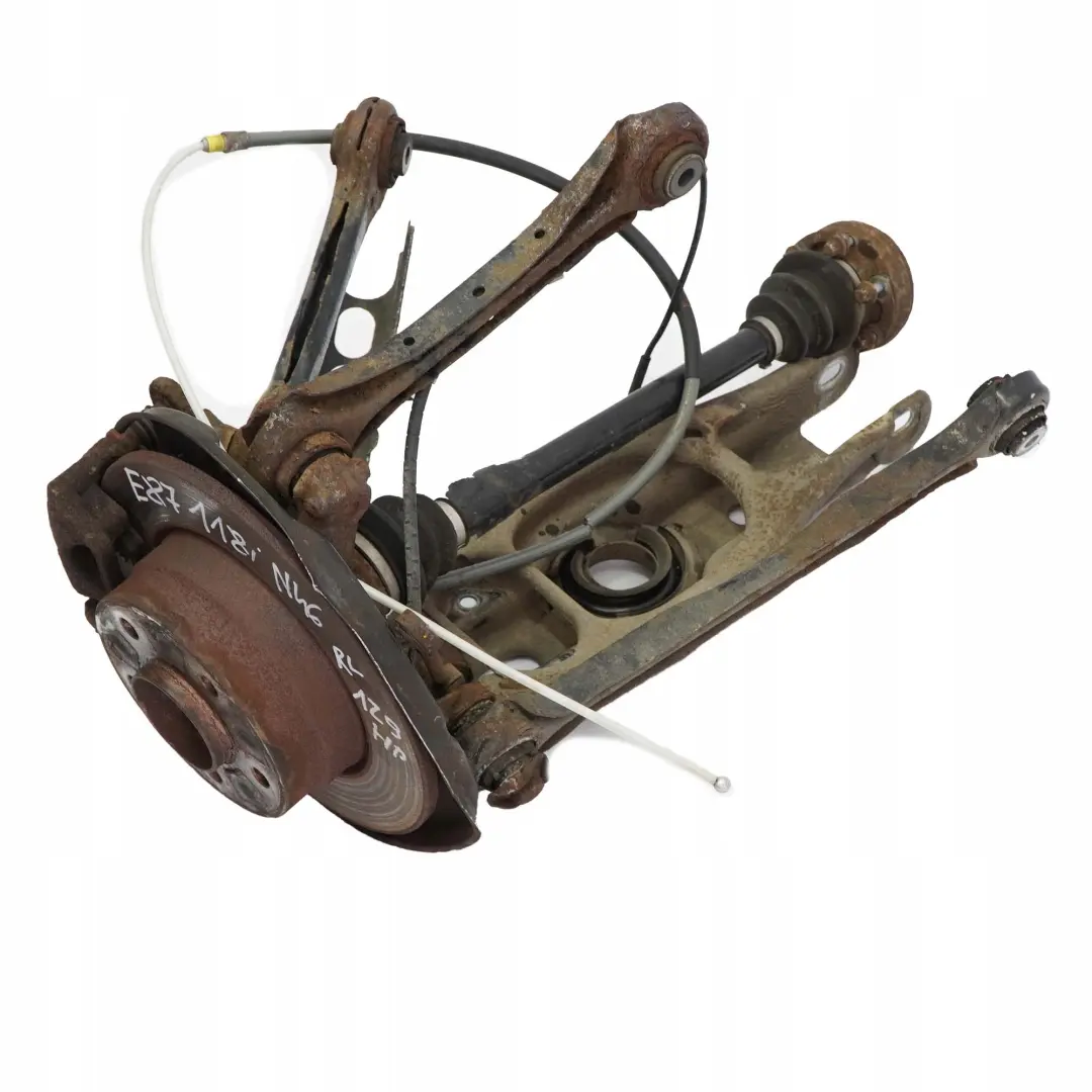 N46 129PS Abtriebswelle Schwenklager Bremssattel Hinten Links für BMW E87 118i mit Teilenummer 6774809 BMW E87 118i N46 129PS Abtriebswelle Schwenklager Bremssattel Hinten Links - SKU 6774809-32 - Teilenummer 6774809