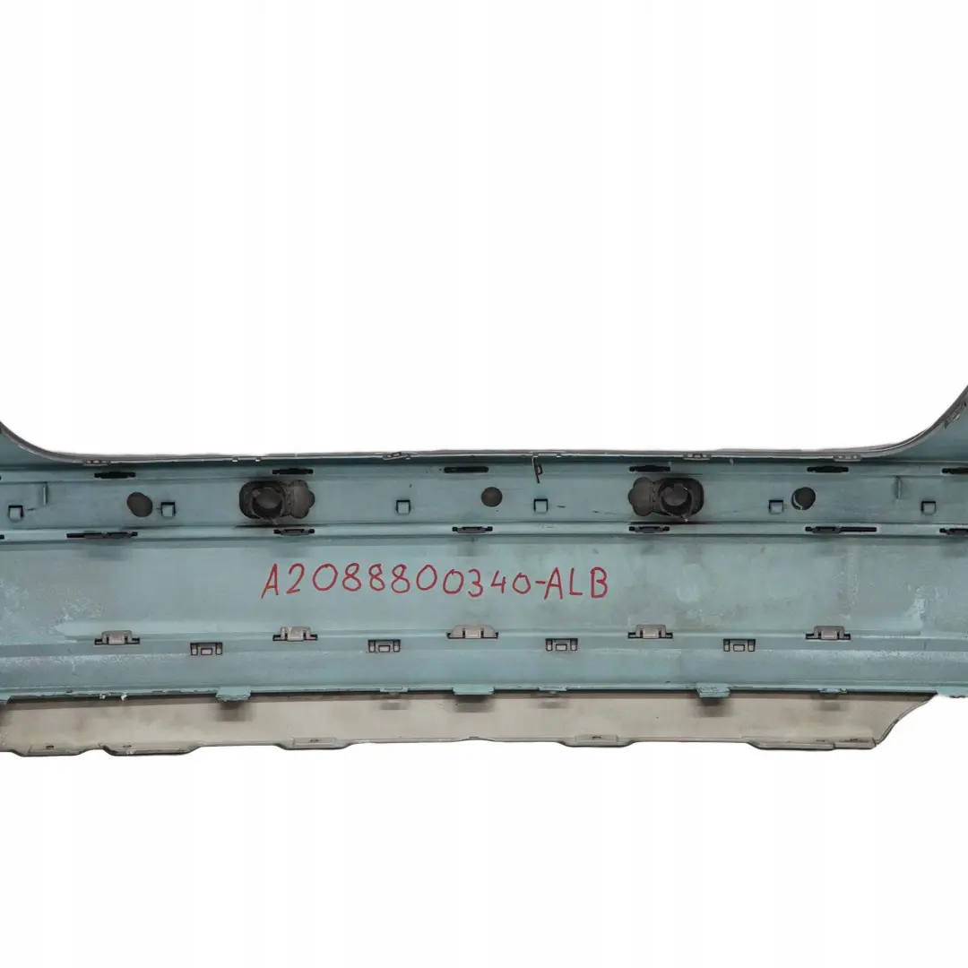 Mercedes-Benz CLK W208 C208 Rear Bumper Trim Panel Almandine Black Metallic 182 to with Part number A2088800340 Mercedes-Benz CLK W208 C208 Rear Bumper Trim Panel Almandine Black Metallic 182 - SKU A2088800340-ALB - Part number A2088800340